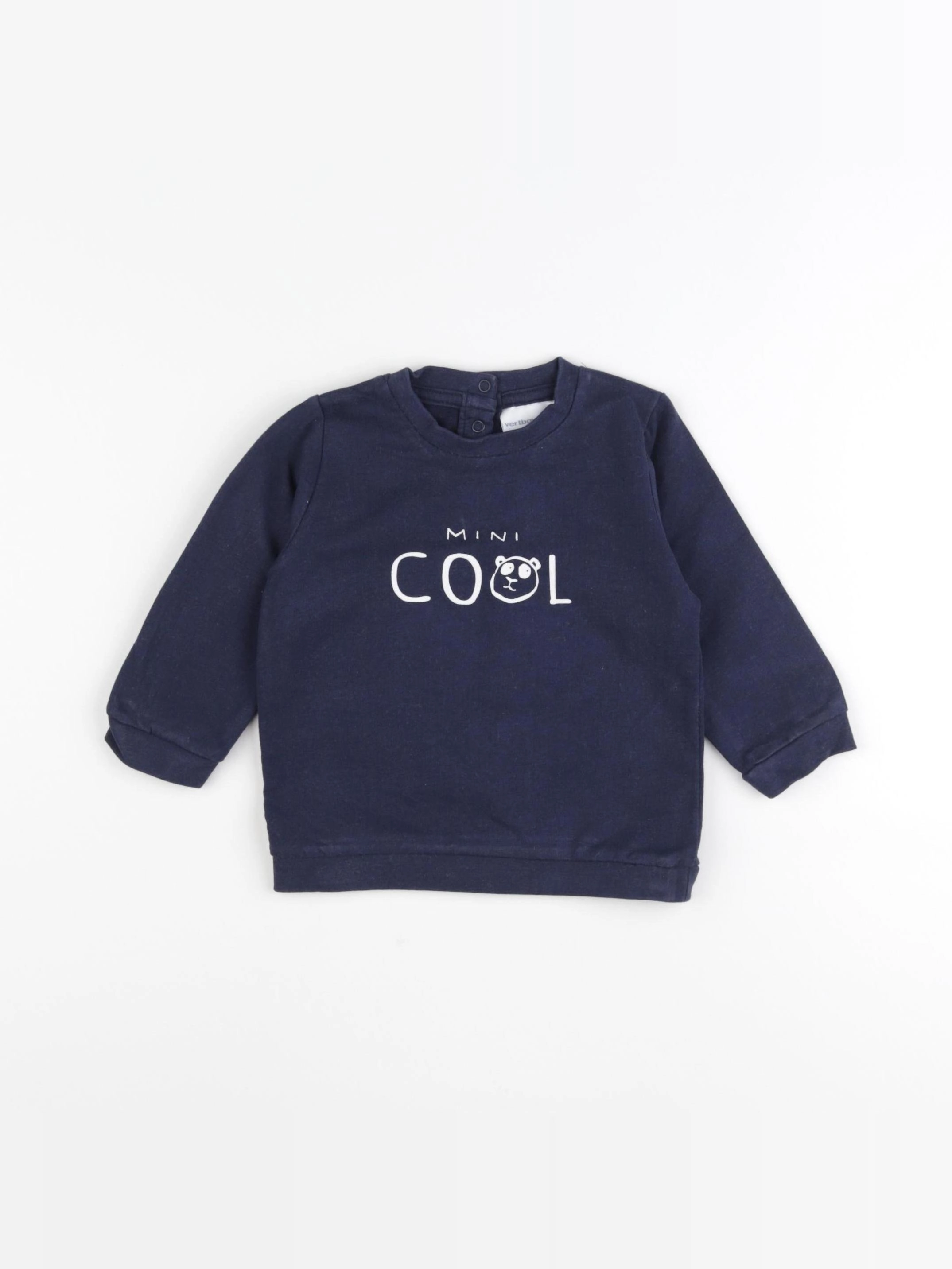 Vertbaudet - robe bleu - 12 mois
