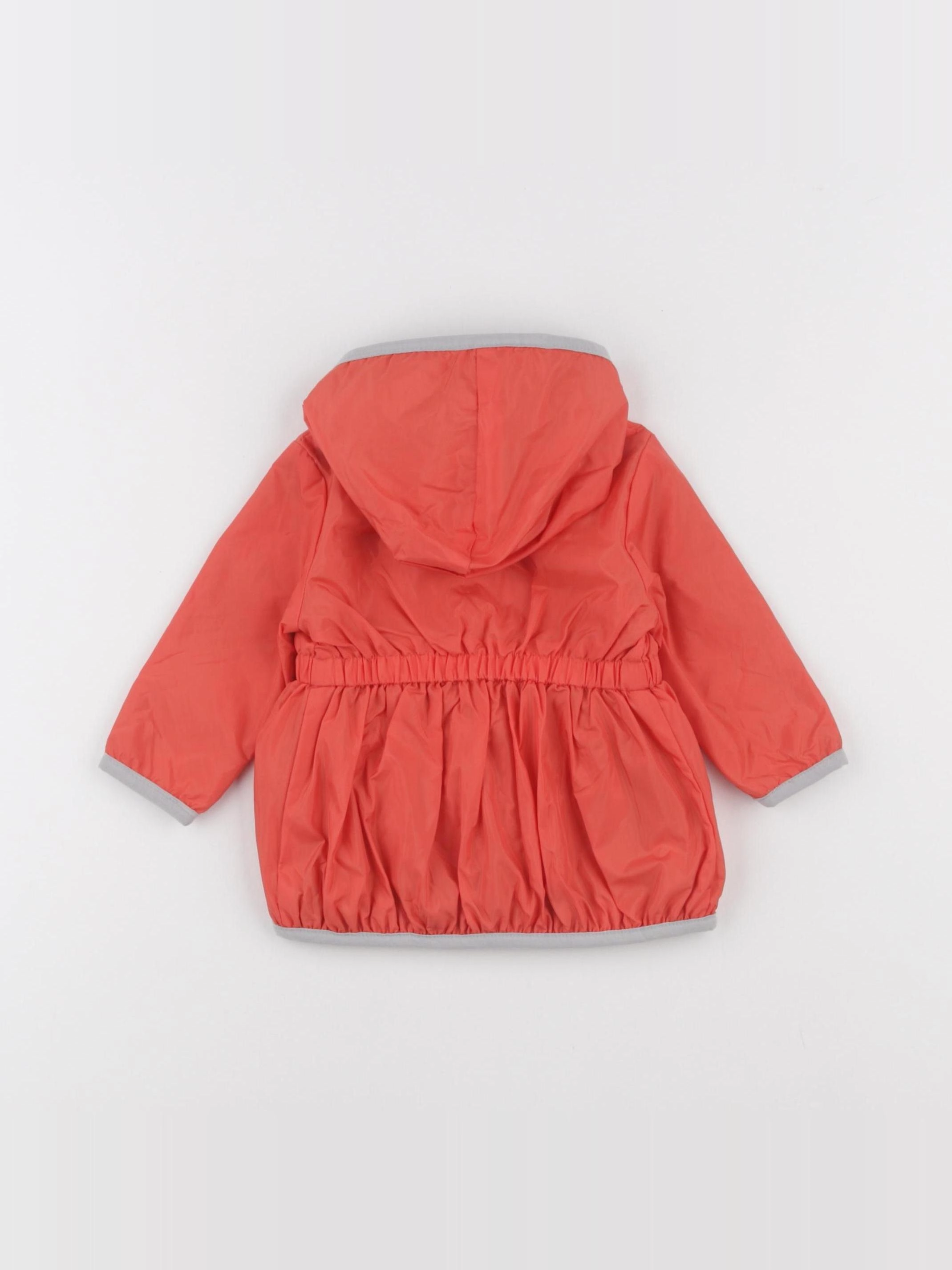 Little marc jacobs - imperméable orange - 3 mois