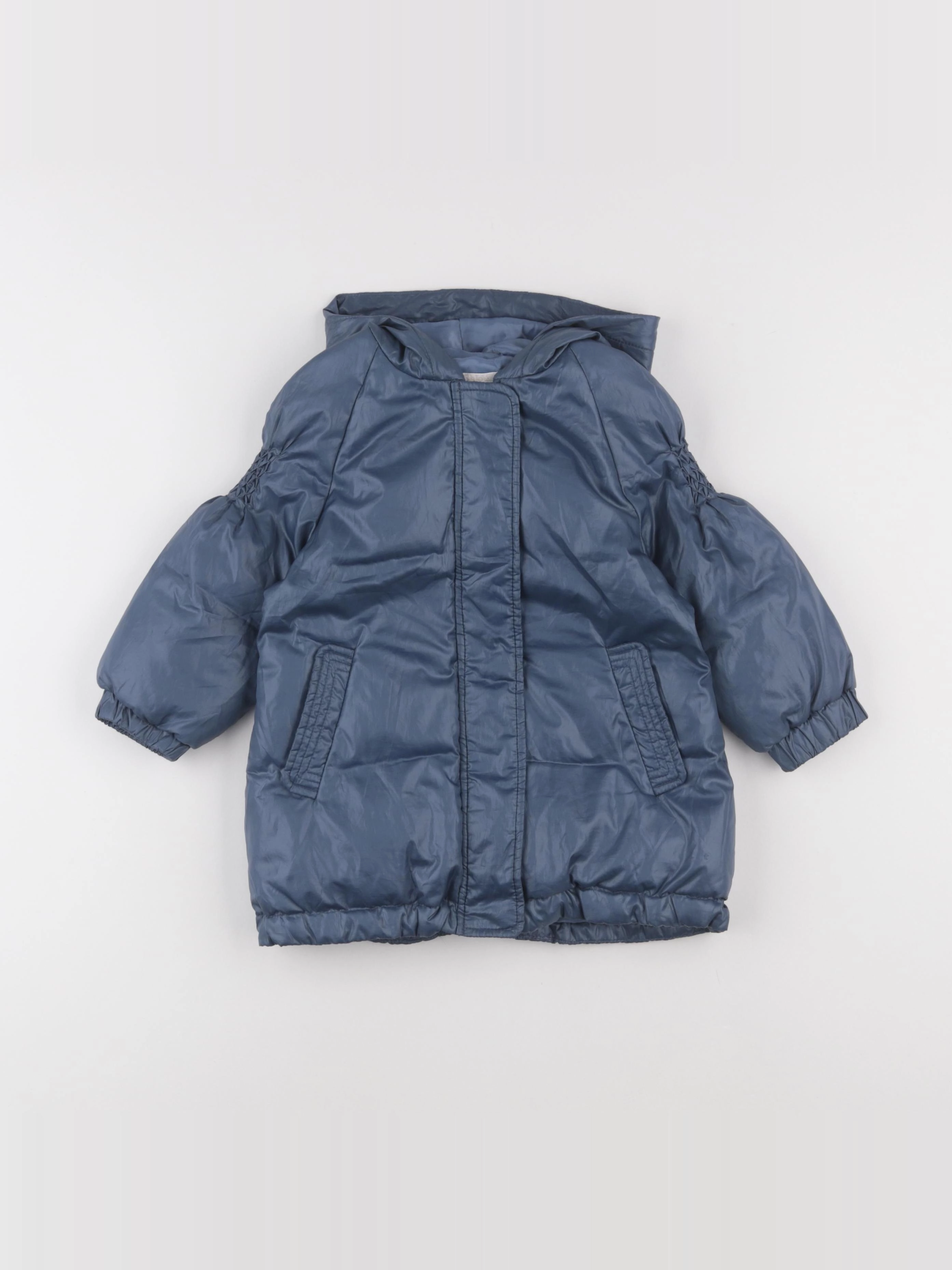 Chloé - doudoune bleu - 18 mois