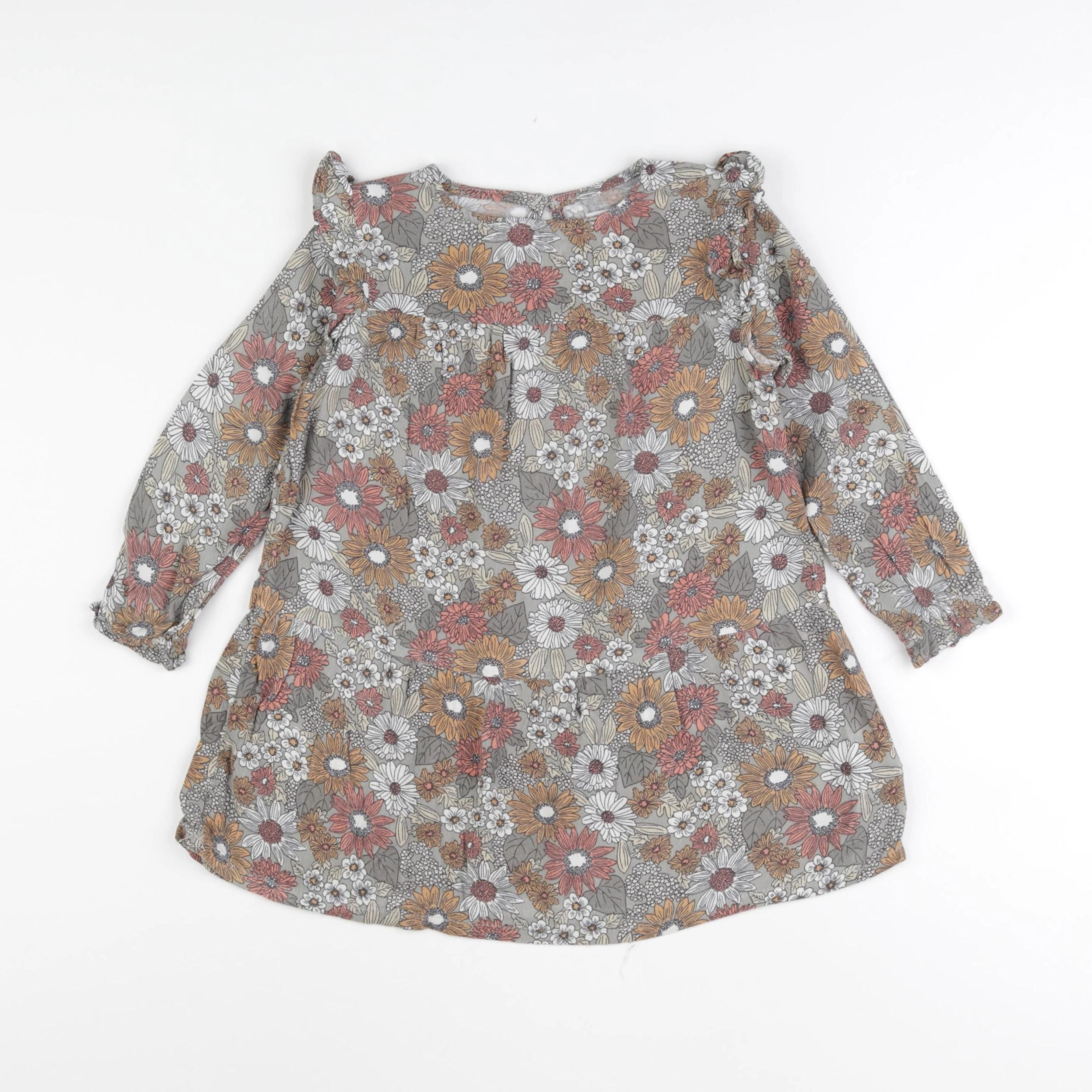 Vertbaudet - robe multicolore - 3 ans