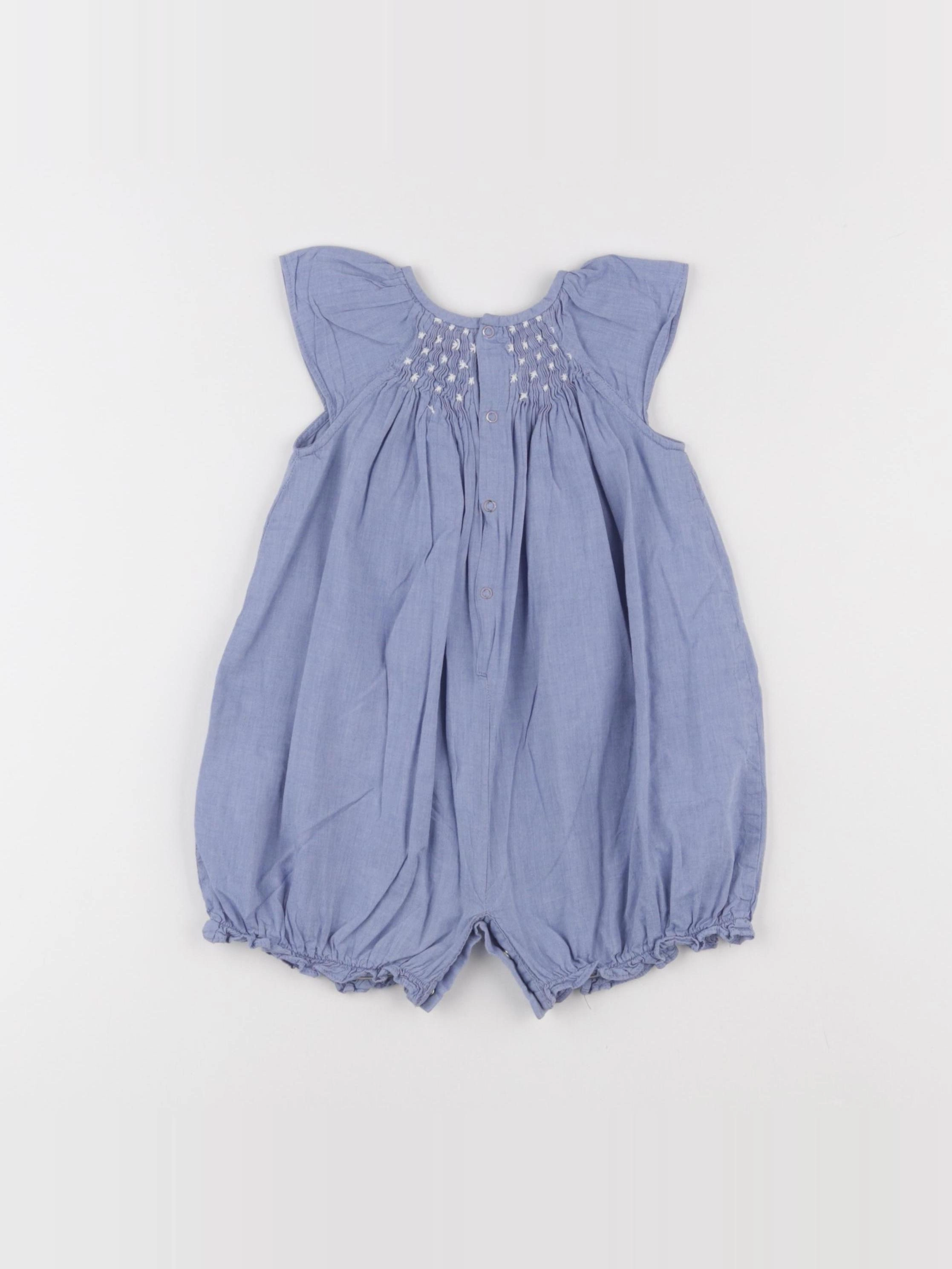 Ekyog - combinaison bleu - 6 mois