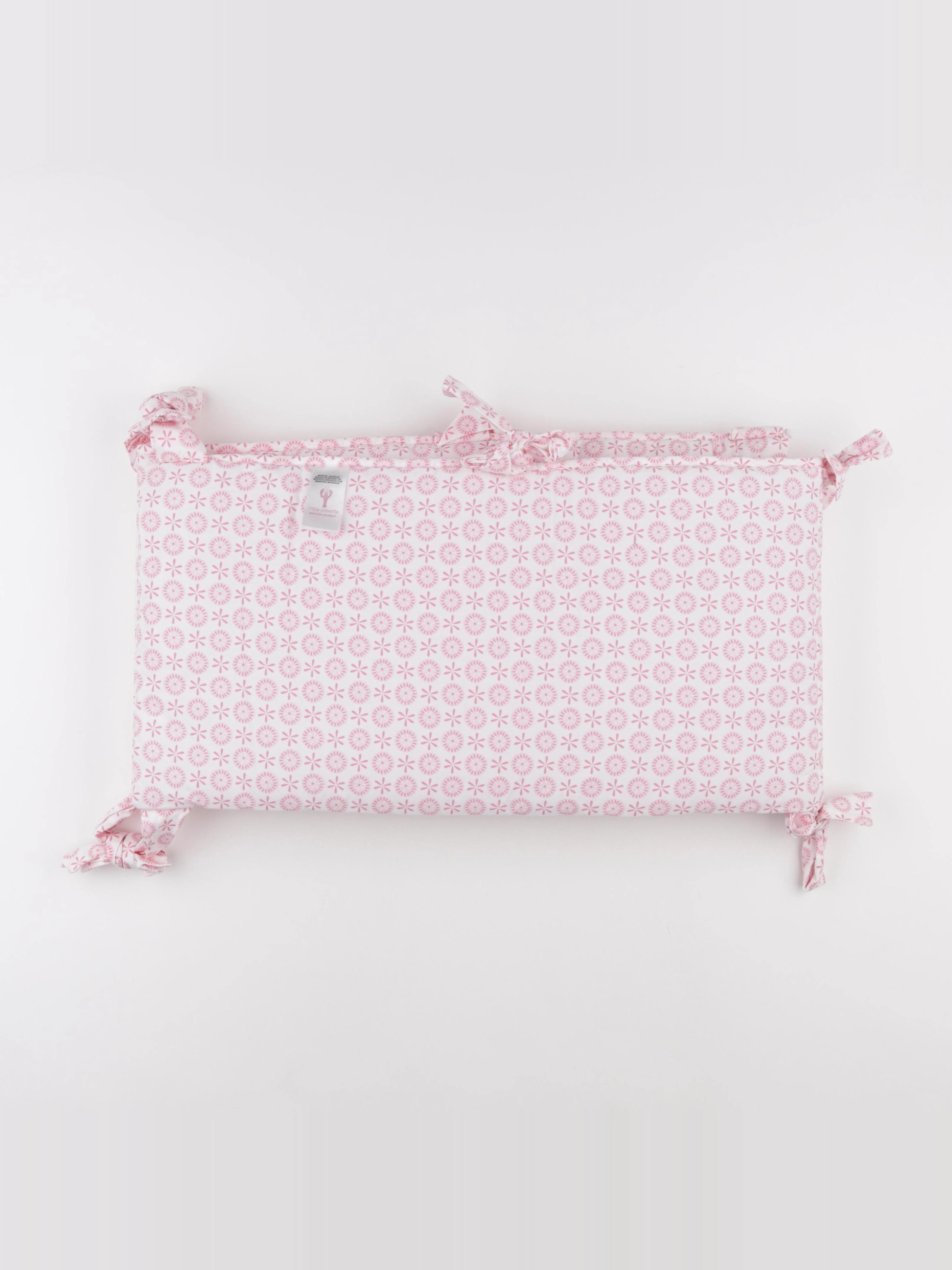Little Crevette - tour de lit rose - 