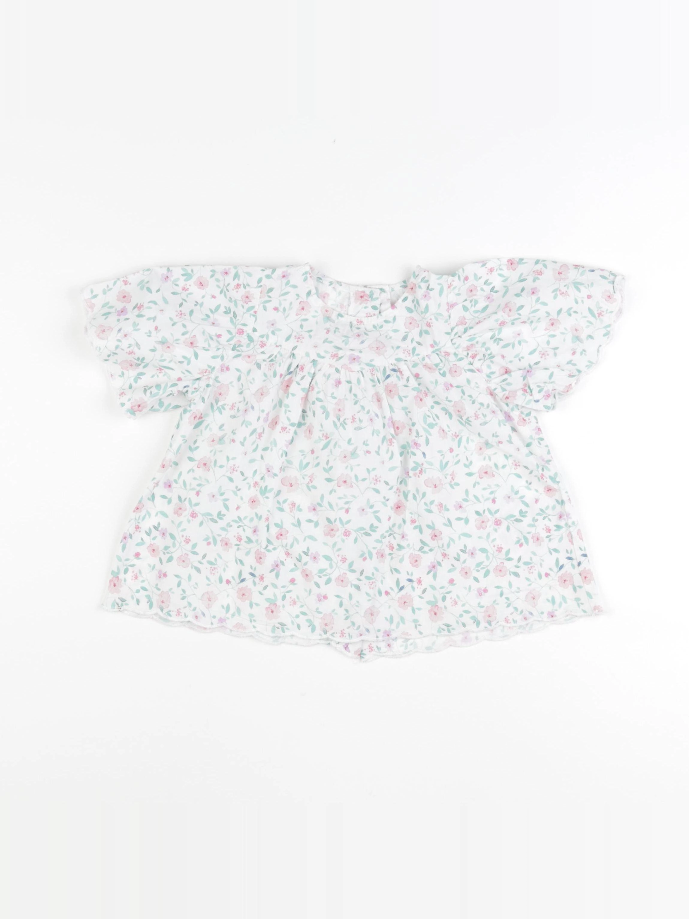 Vertbaudet - blouse blanc - 24 mois