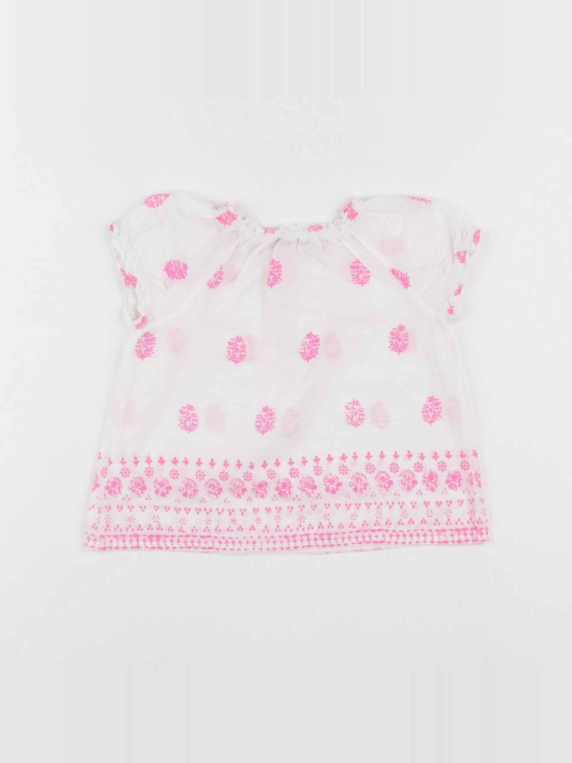 Bonpoint - blouse blanc - 12 mois