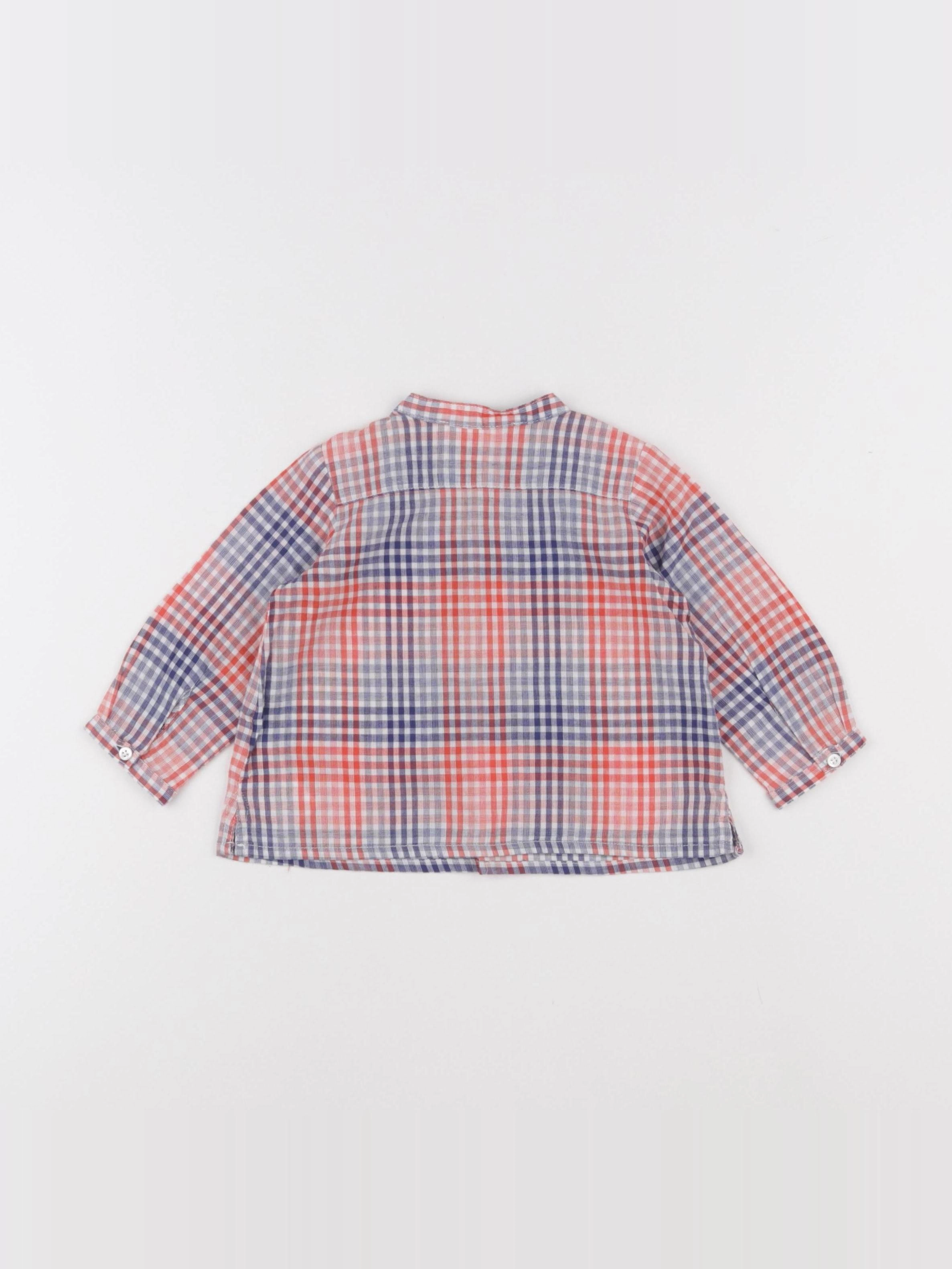 Bonpoint - chemise orange - 6 mois