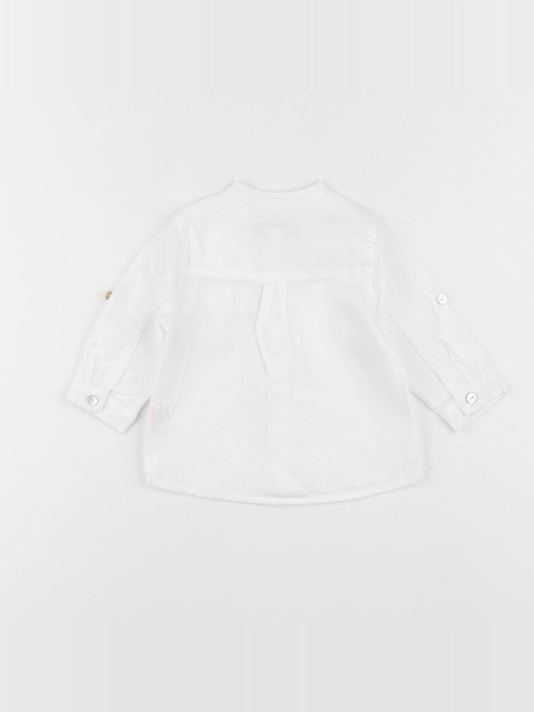 Tartine & Chocolat - chemise blanc - 6 mois