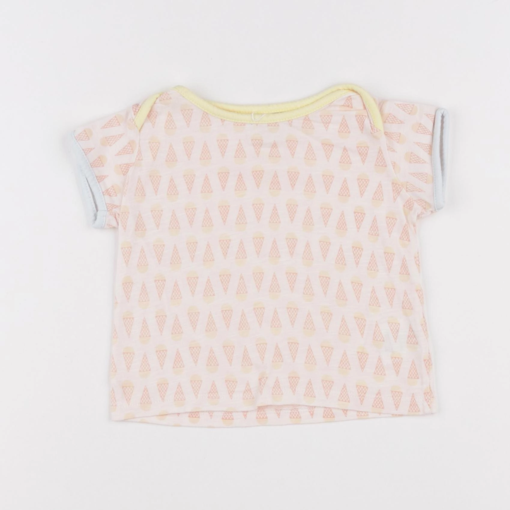 Blune - tee-shirt rose - 12 mois