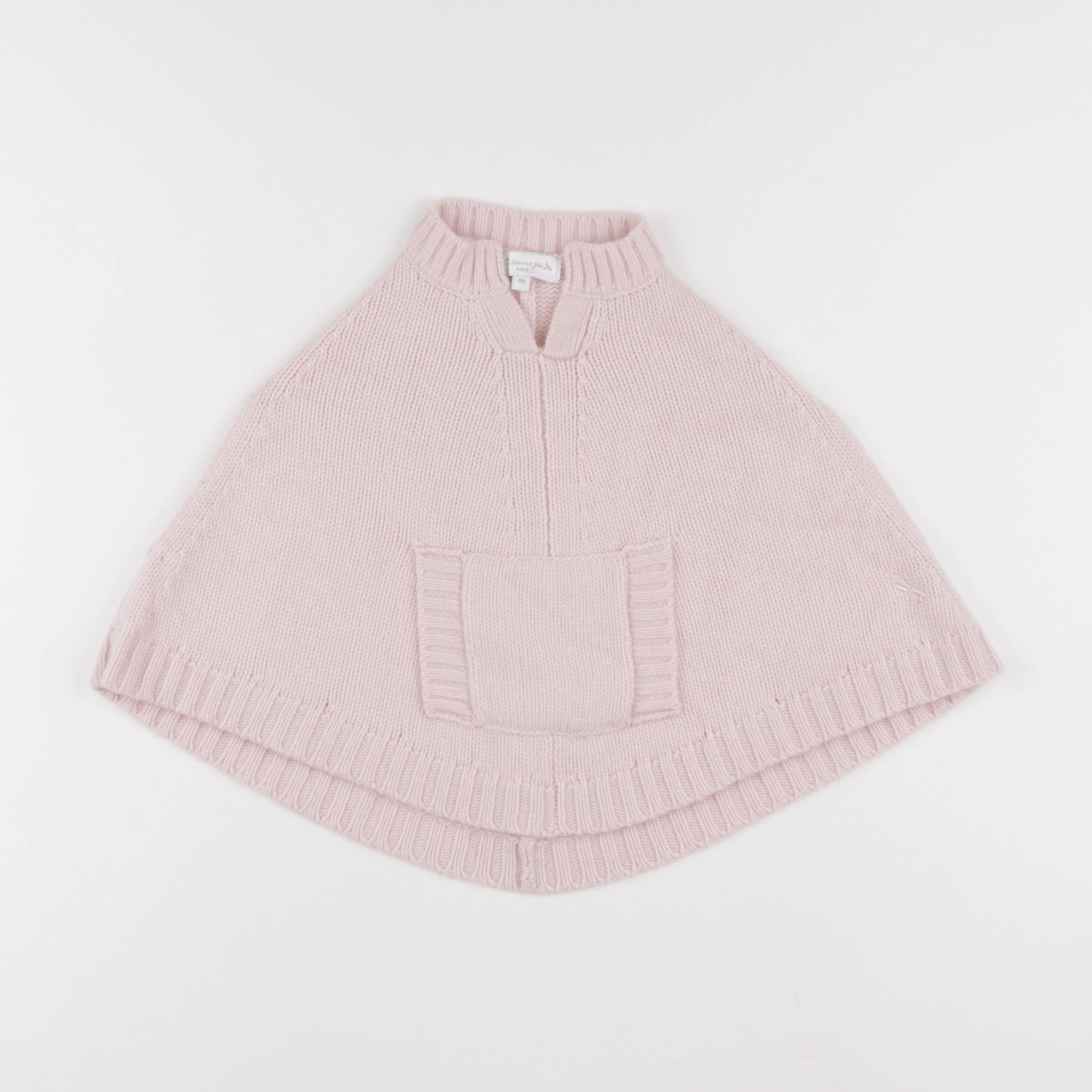 Bleu Comme Gris - cape rose - 9 mois