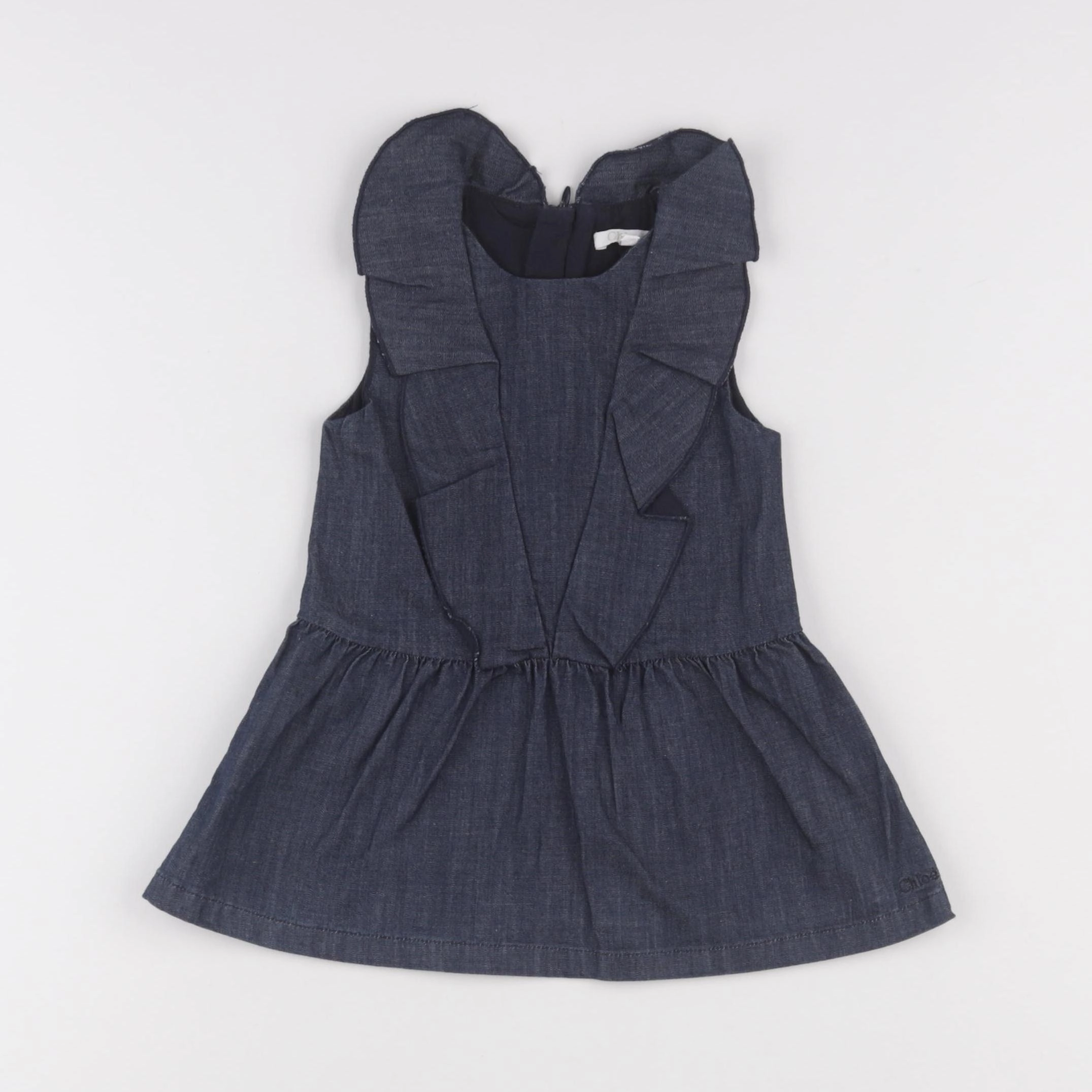 Chloé - robe bleu - 6 mois