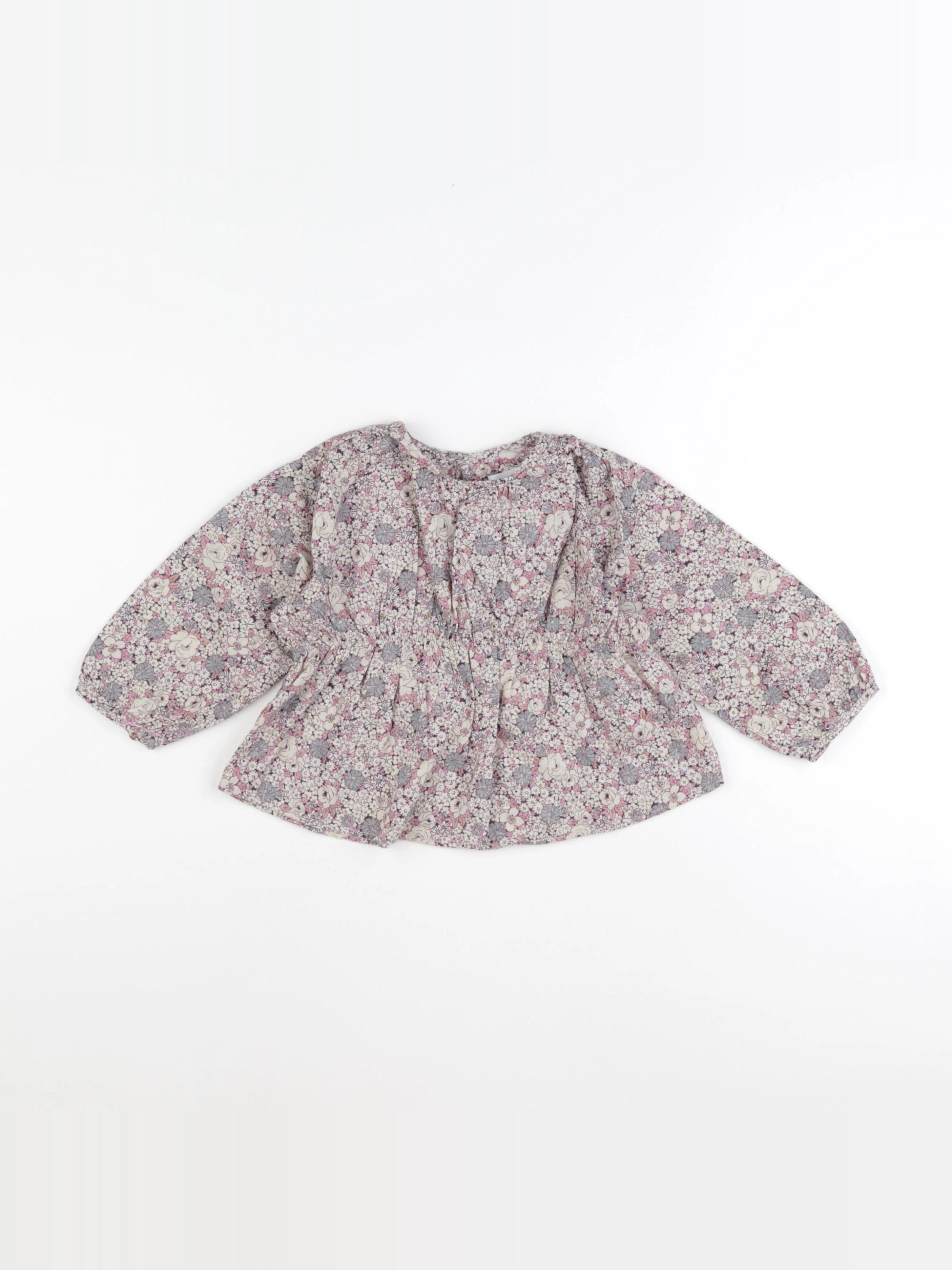 Zara - blouse multicolore - 2 ans