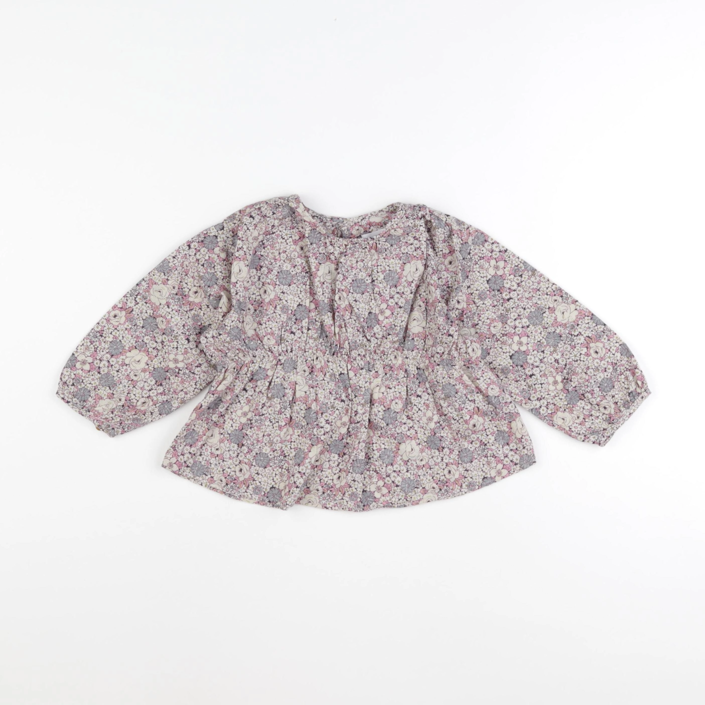 Zara - blouse multicolore - 2 ans