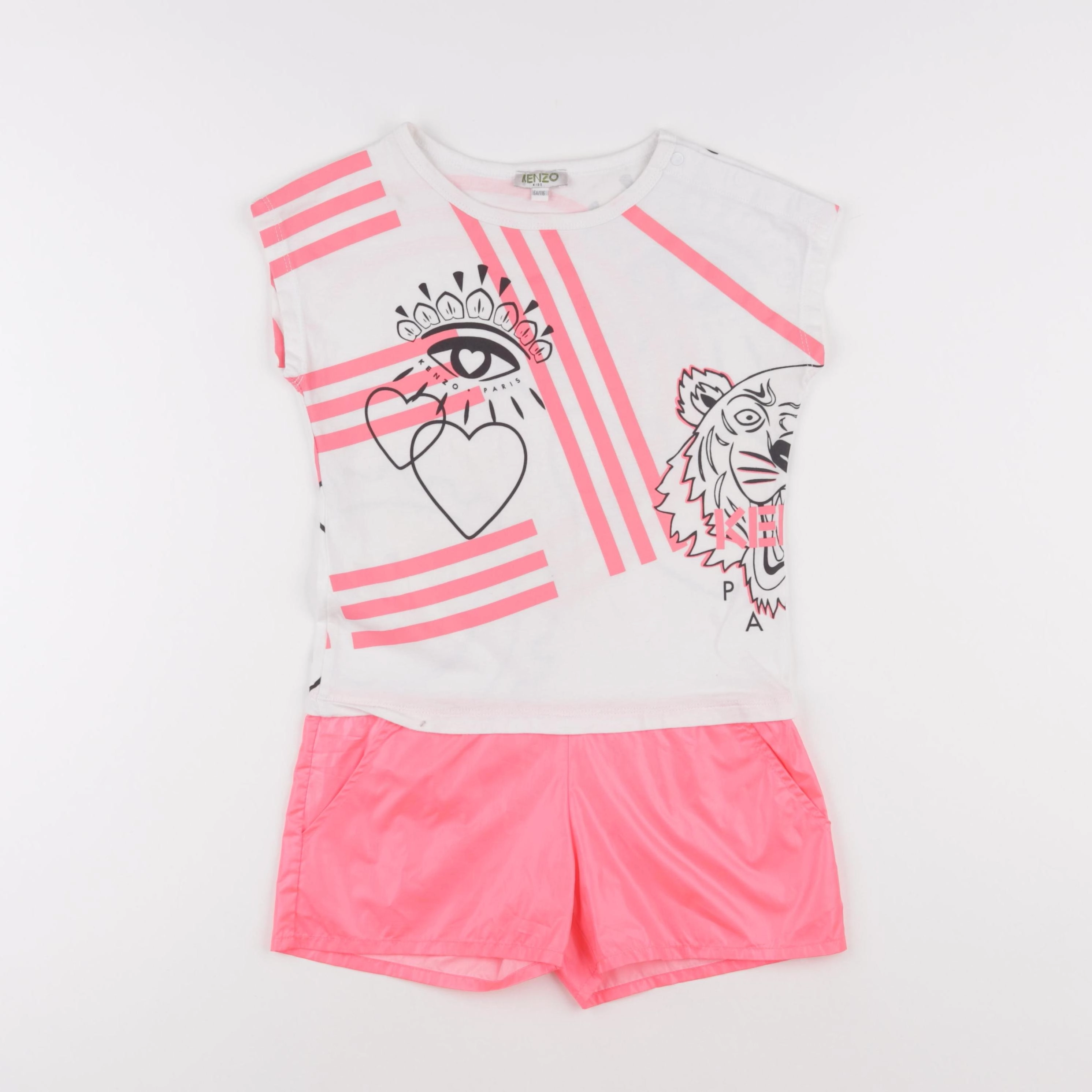 Kenzo - combinaison blanc - 6 ans