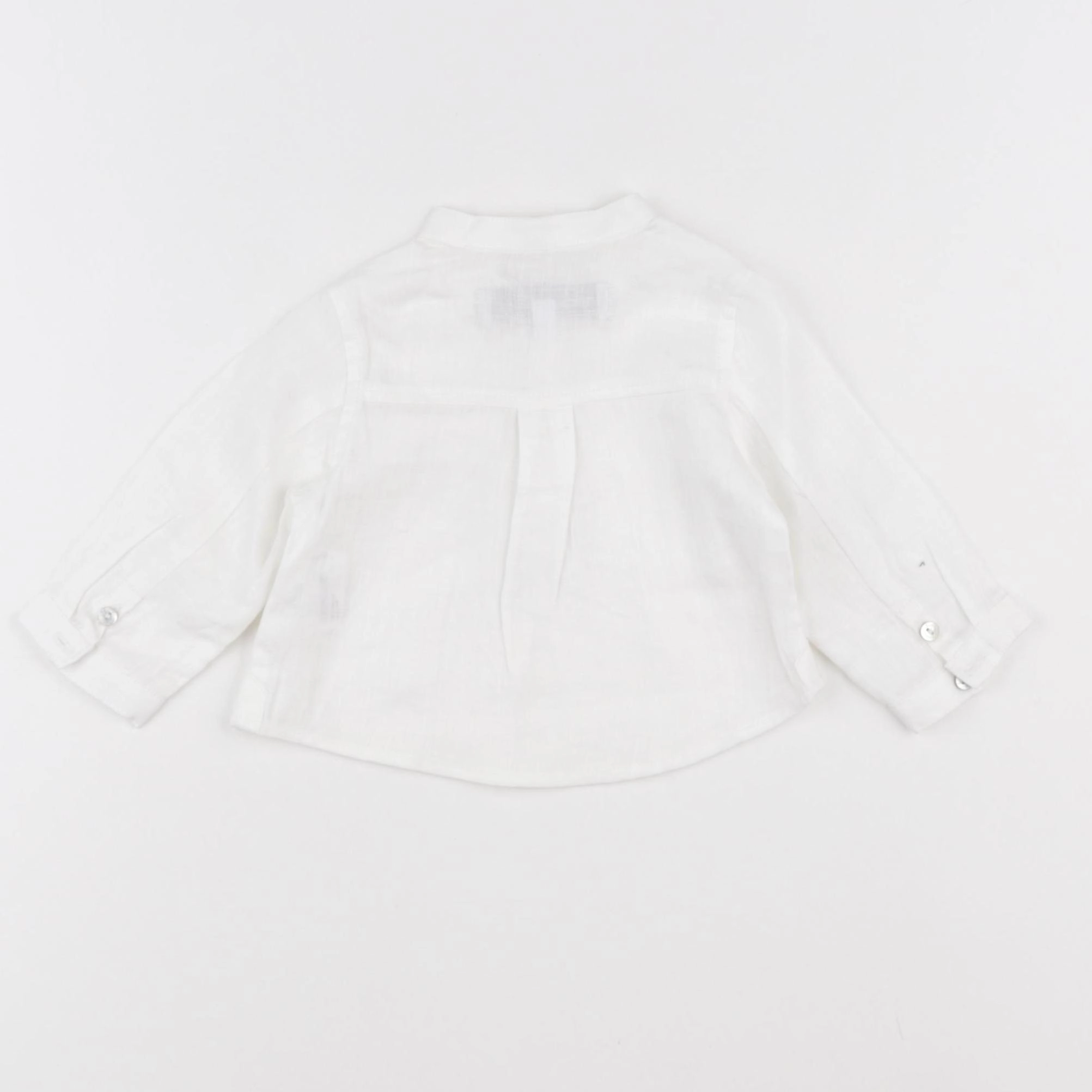 Tartine & Chocolat - chemise blanc - 3 mois