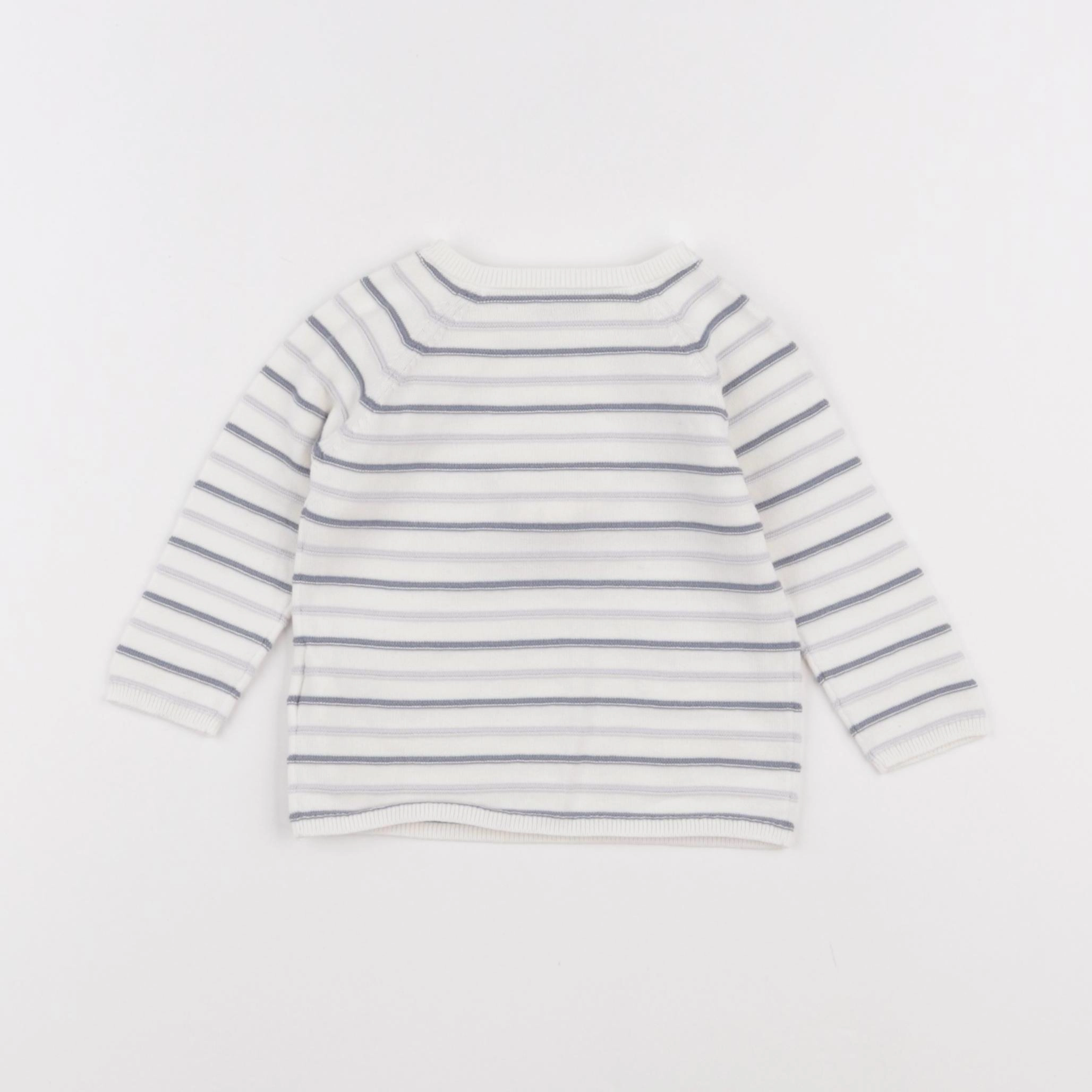 Bonpoint - pull beige - 6 mois