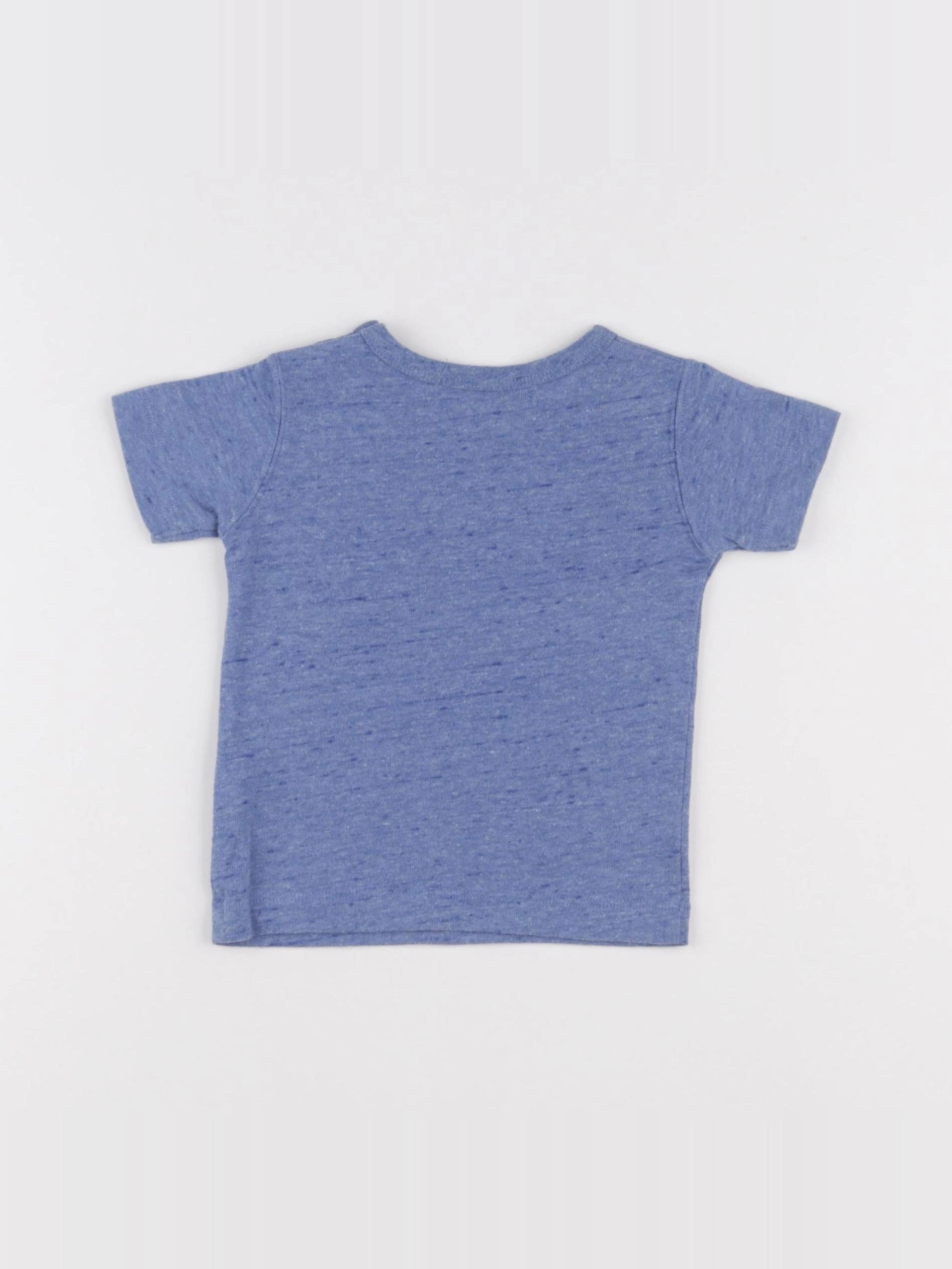 Bonpoint - tee-shirt bleu - 6 mois