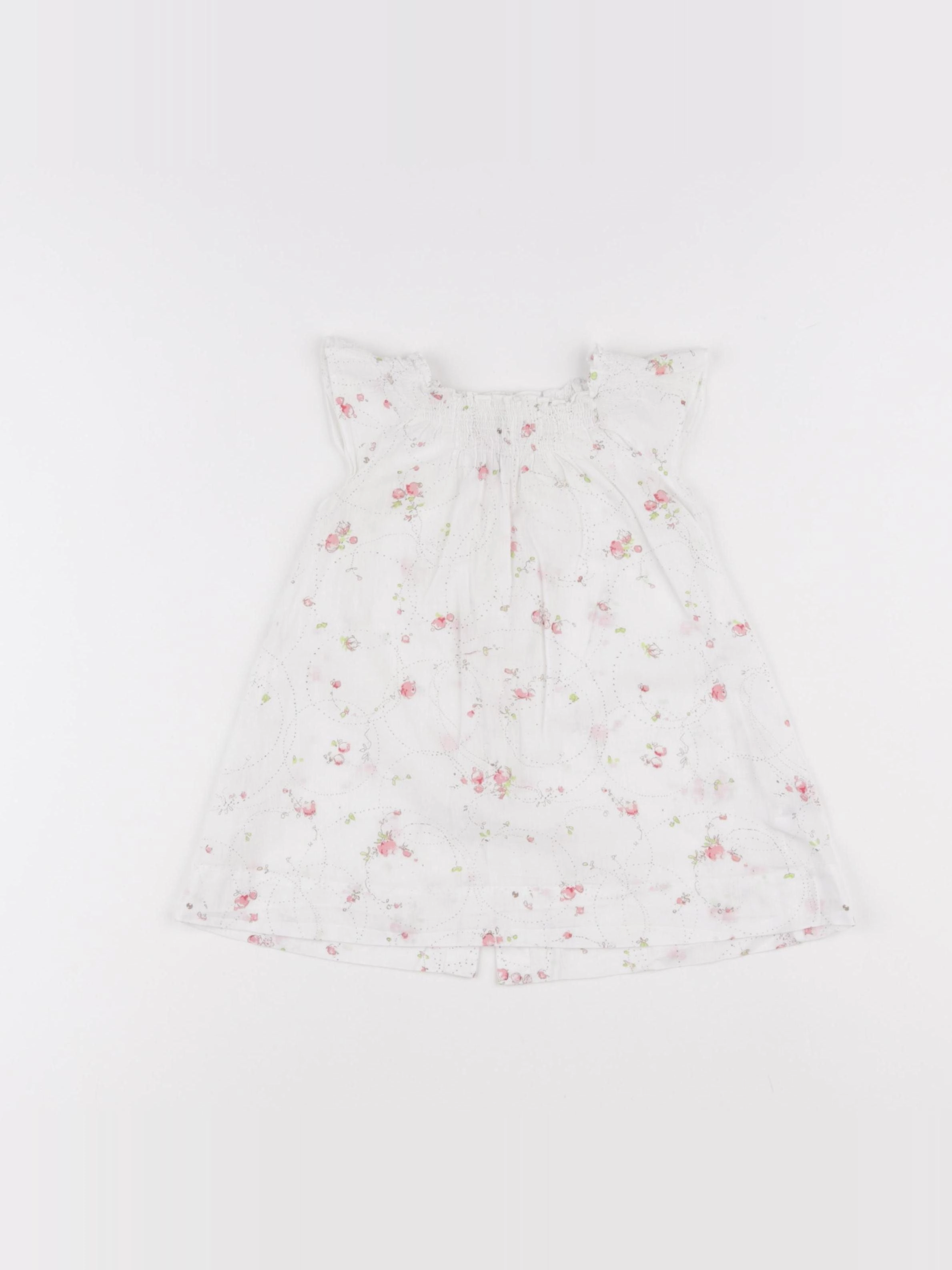Bonpoint - robe blanc - 12 mois
