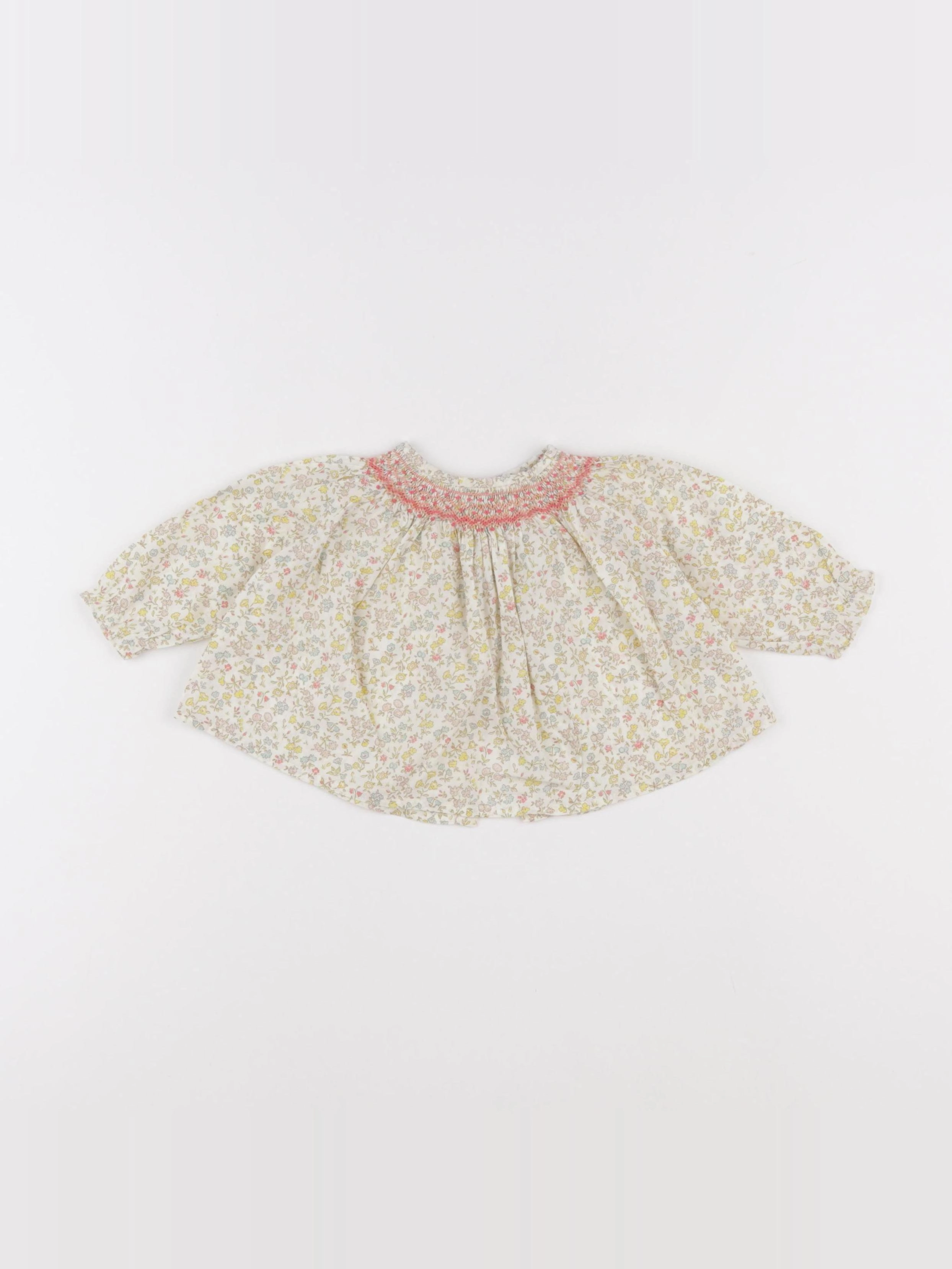 Bonpoint - blouse beige - 3 mois