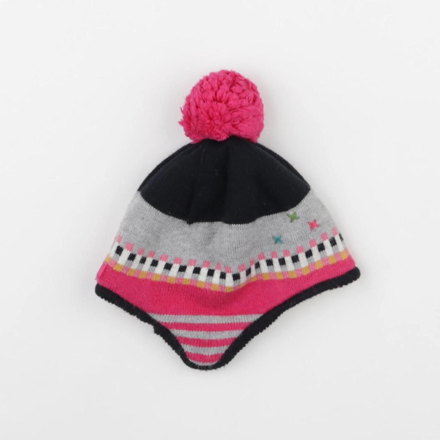 Catimini - bonnet multicolore - 3/6 mois