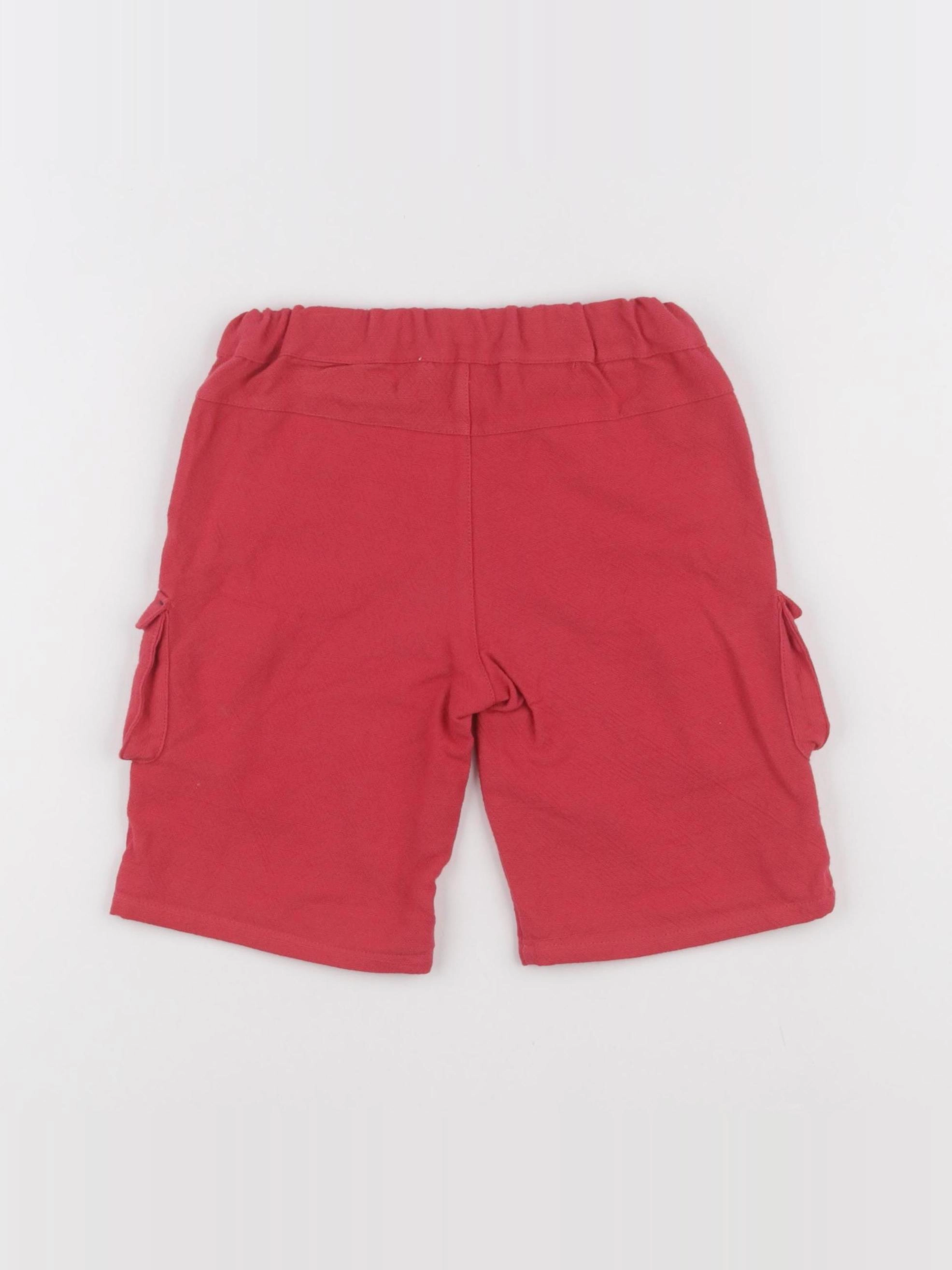Tartine & Chocolat - short rouge - 3 ans