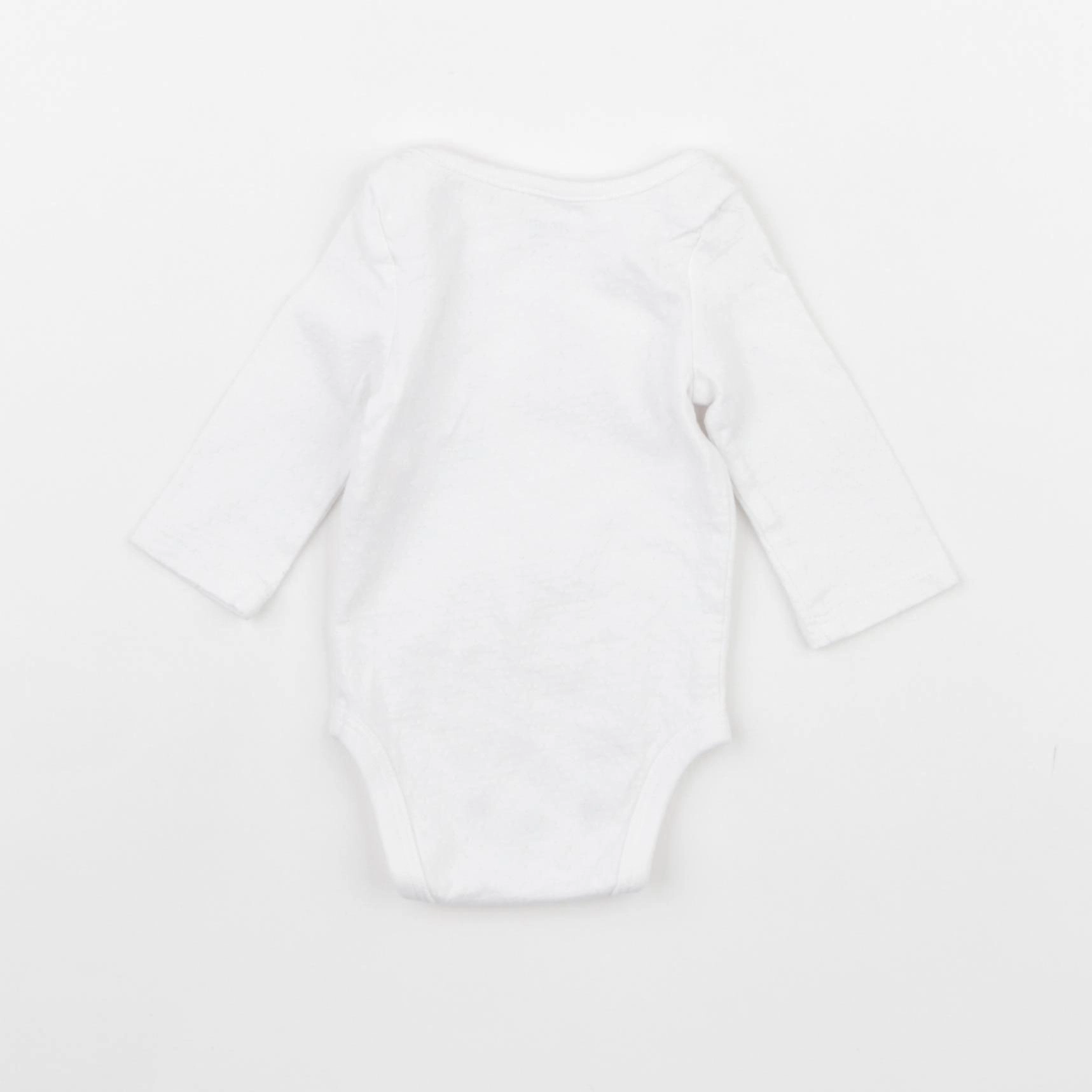 Obaïbi - body blanc - 0 mois