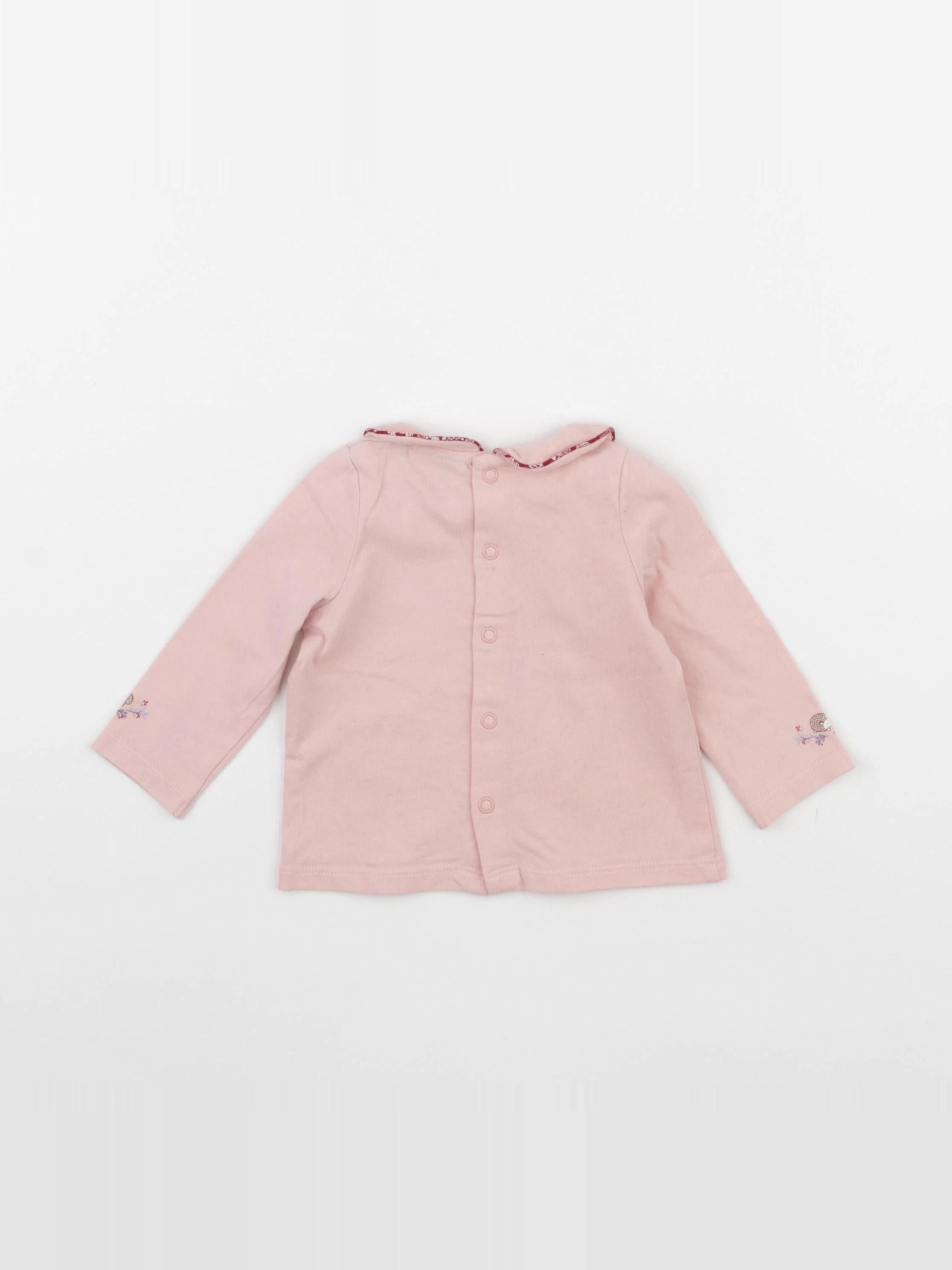 Sergent Major - tee-shirt rose - 6 mois