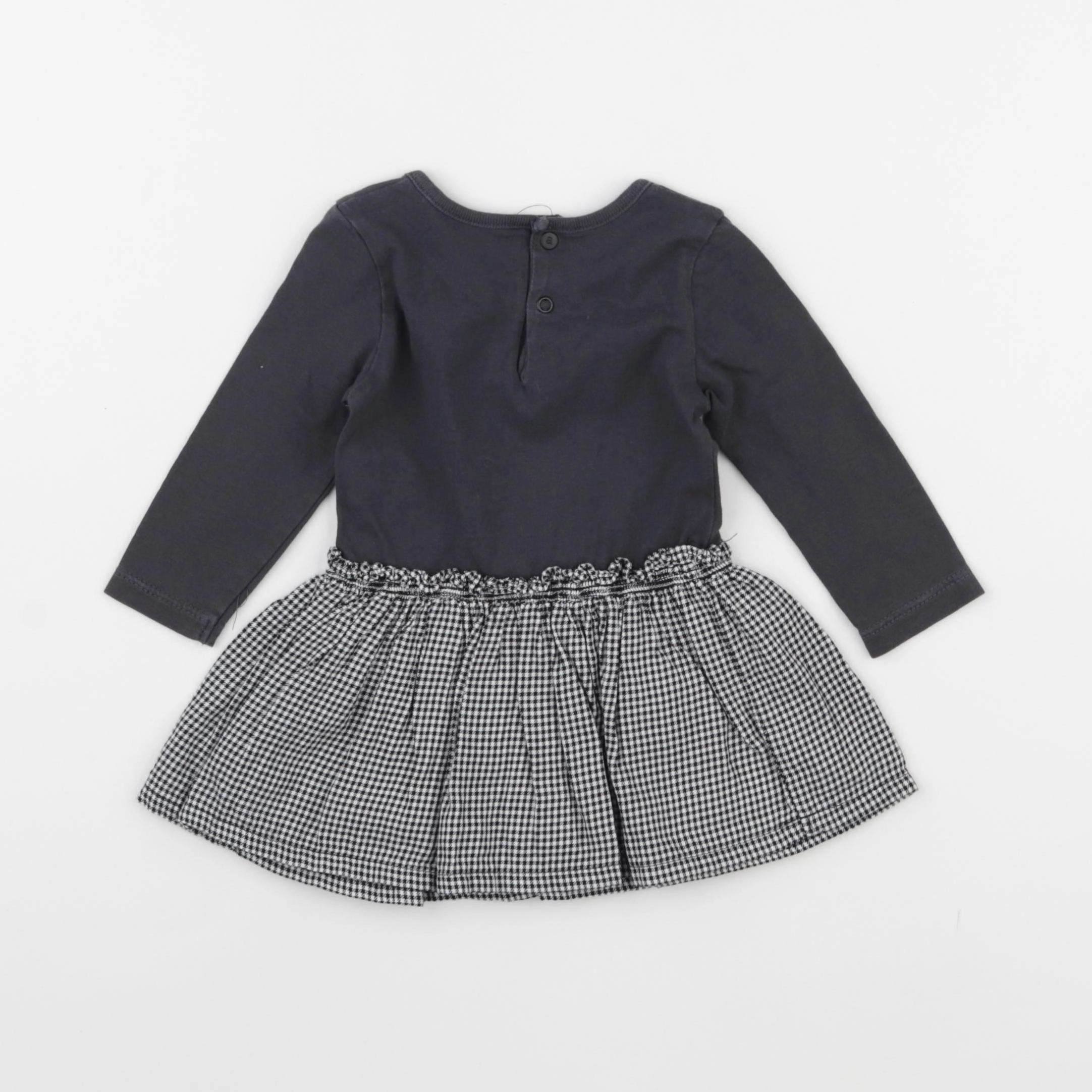 Absorba - robe gris - 6 mois
