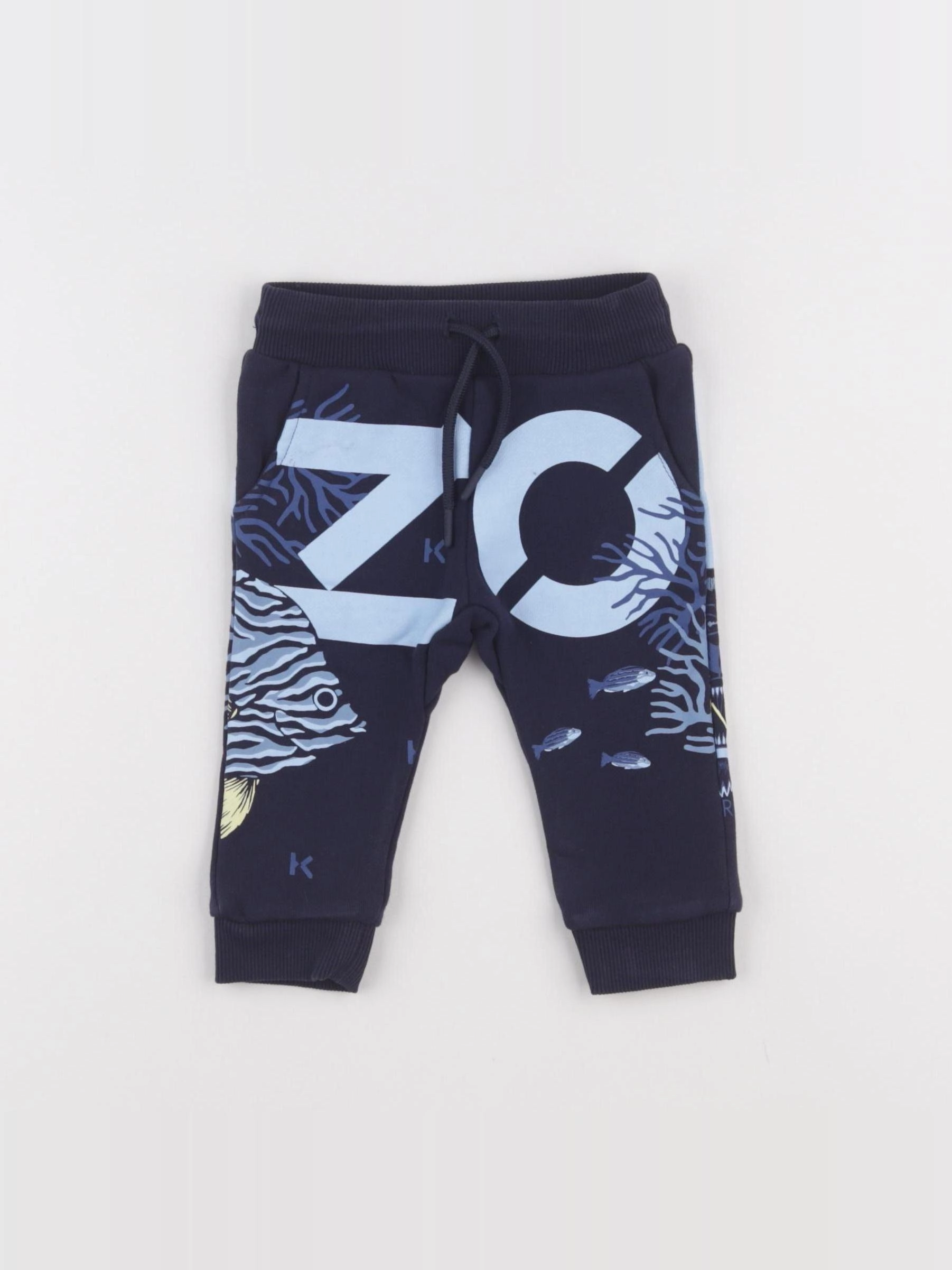 Kenzo - jogging bleu - 6 mois