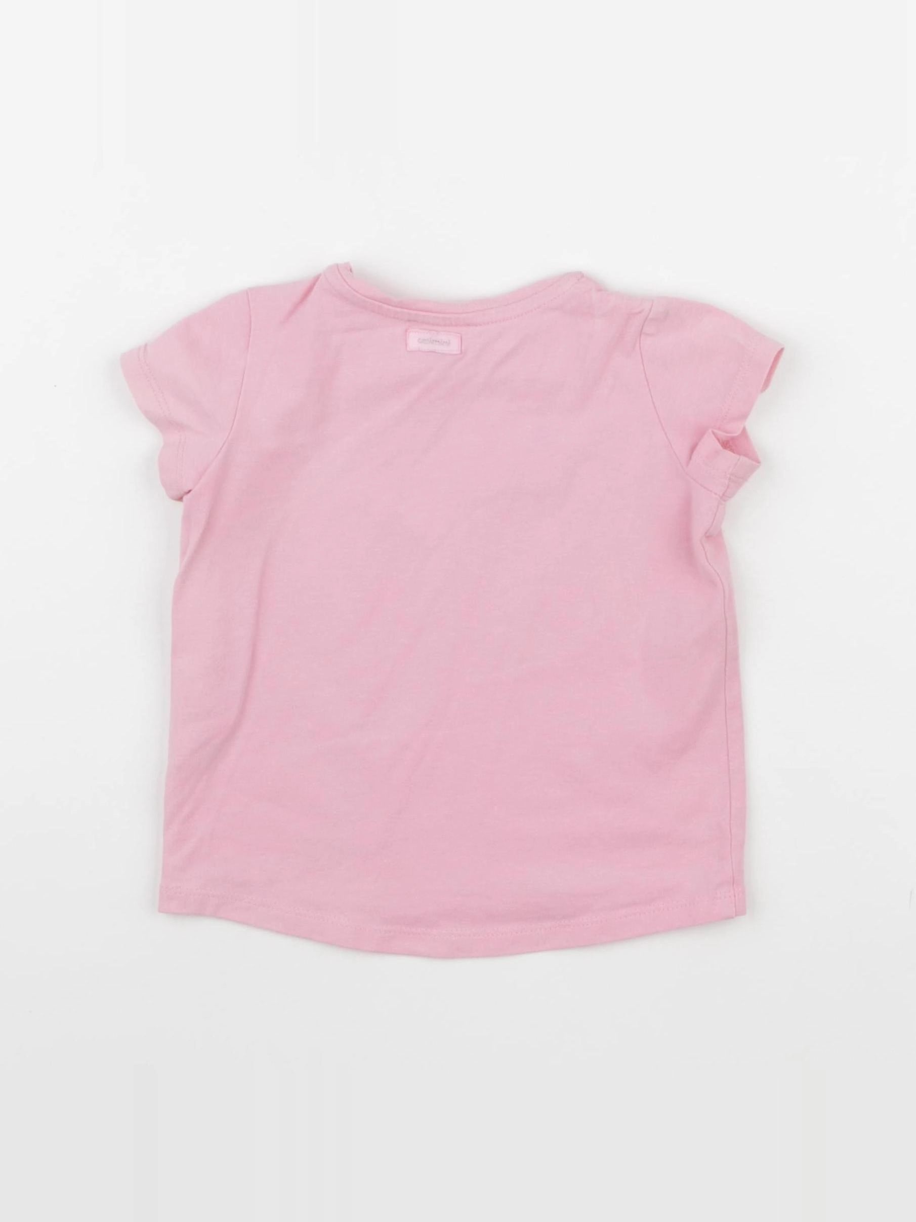 Catimini - tee-shirt rose - 12 mois