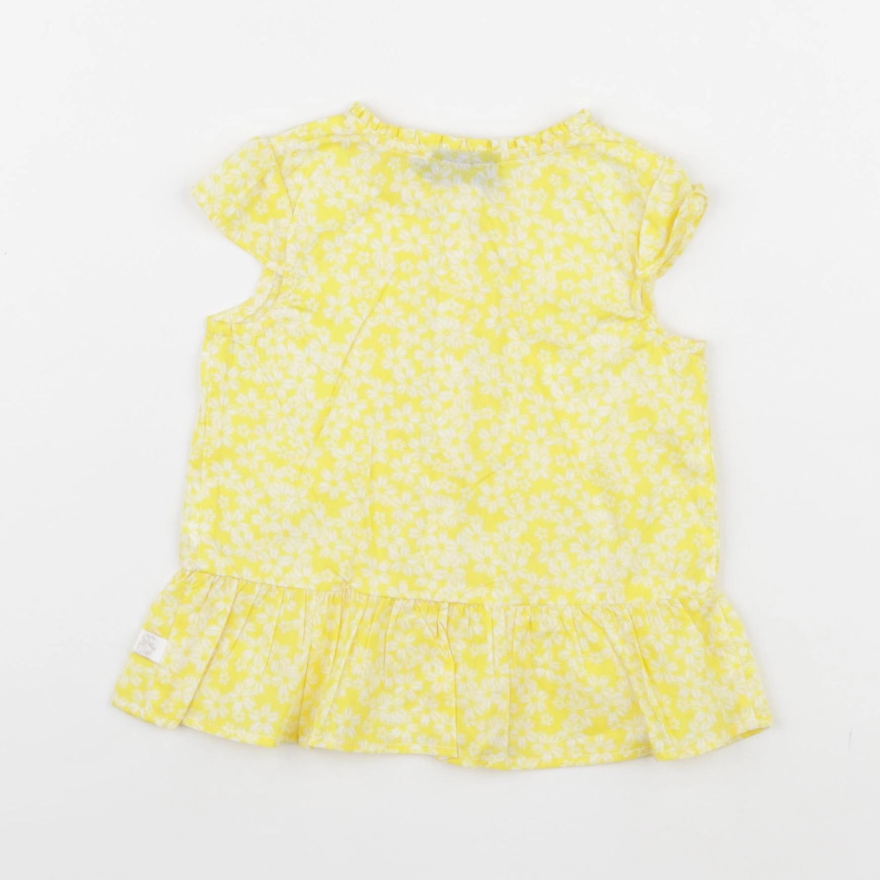 Sergent Major - blouse jaune - 6 mois