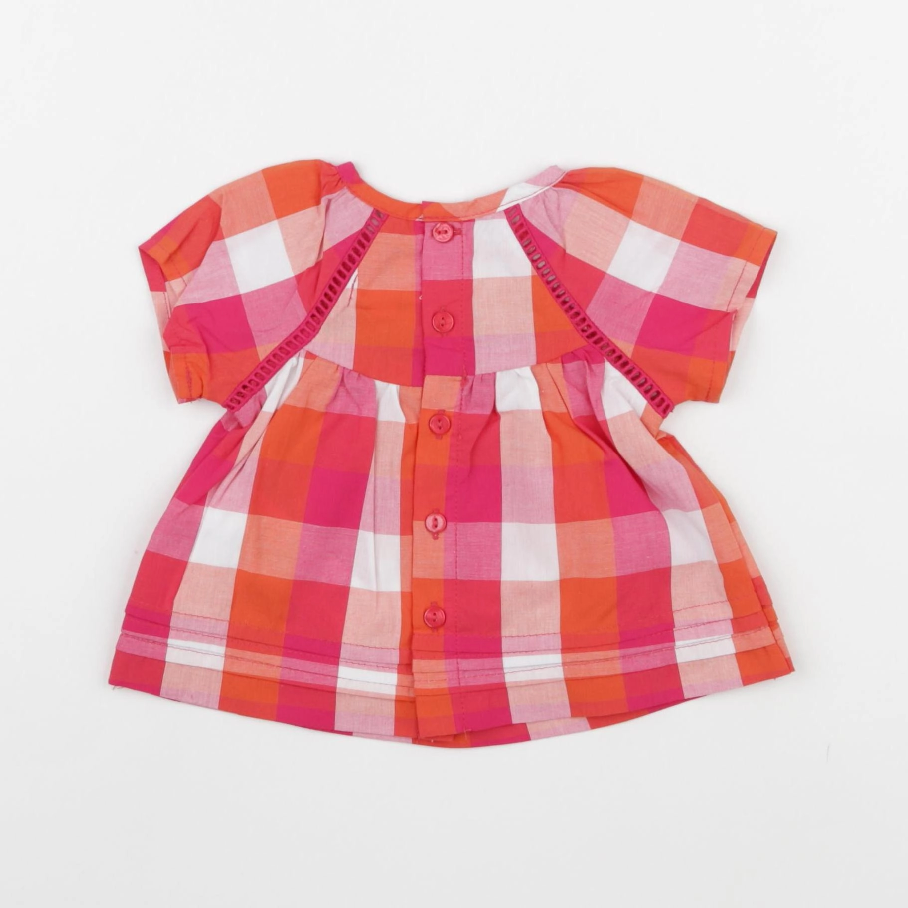 DPAM - blouse rose - 3 mois
