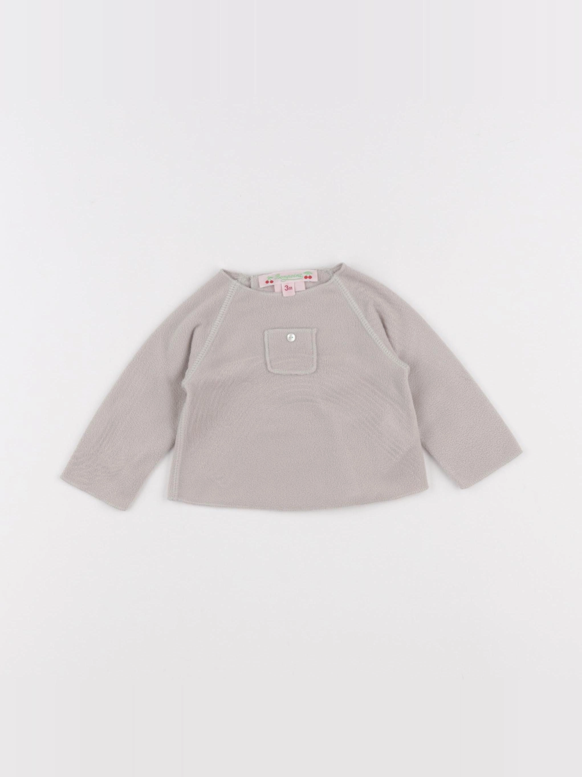 Bonpoint - polaire beige - 3 mois