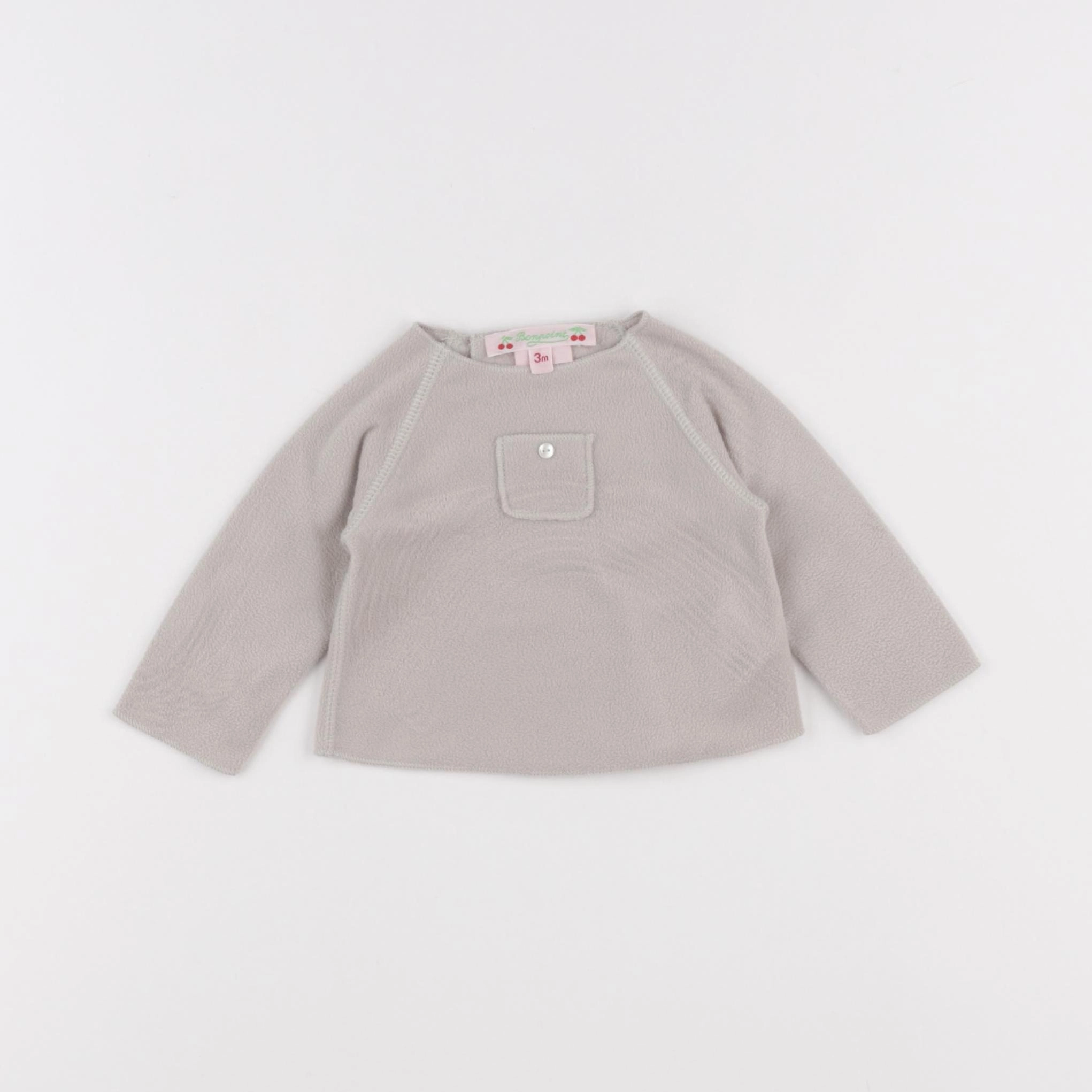 Bonpoint - polaire beige - 3 mois