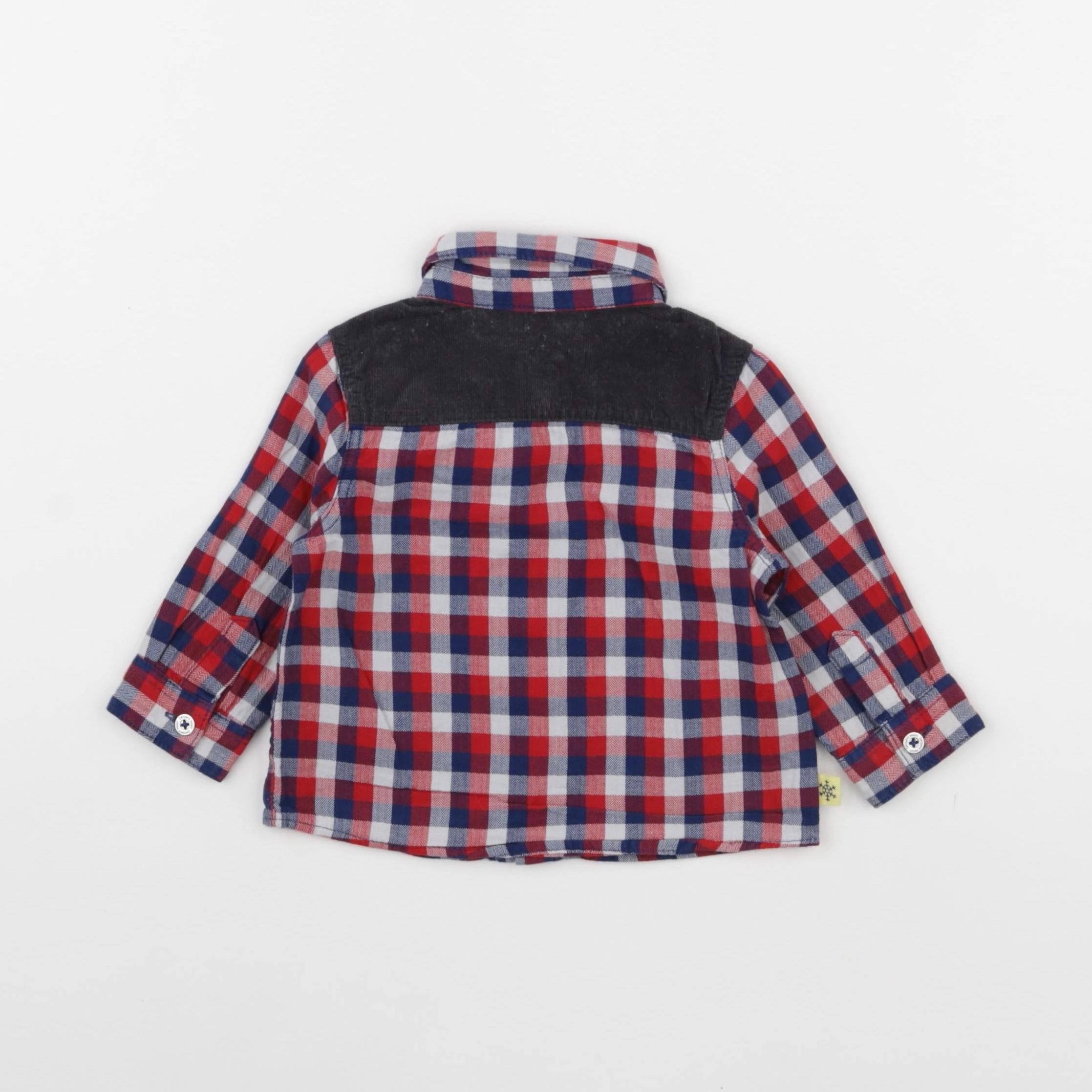 Sergent Major - chemise multicolore - 6 mois