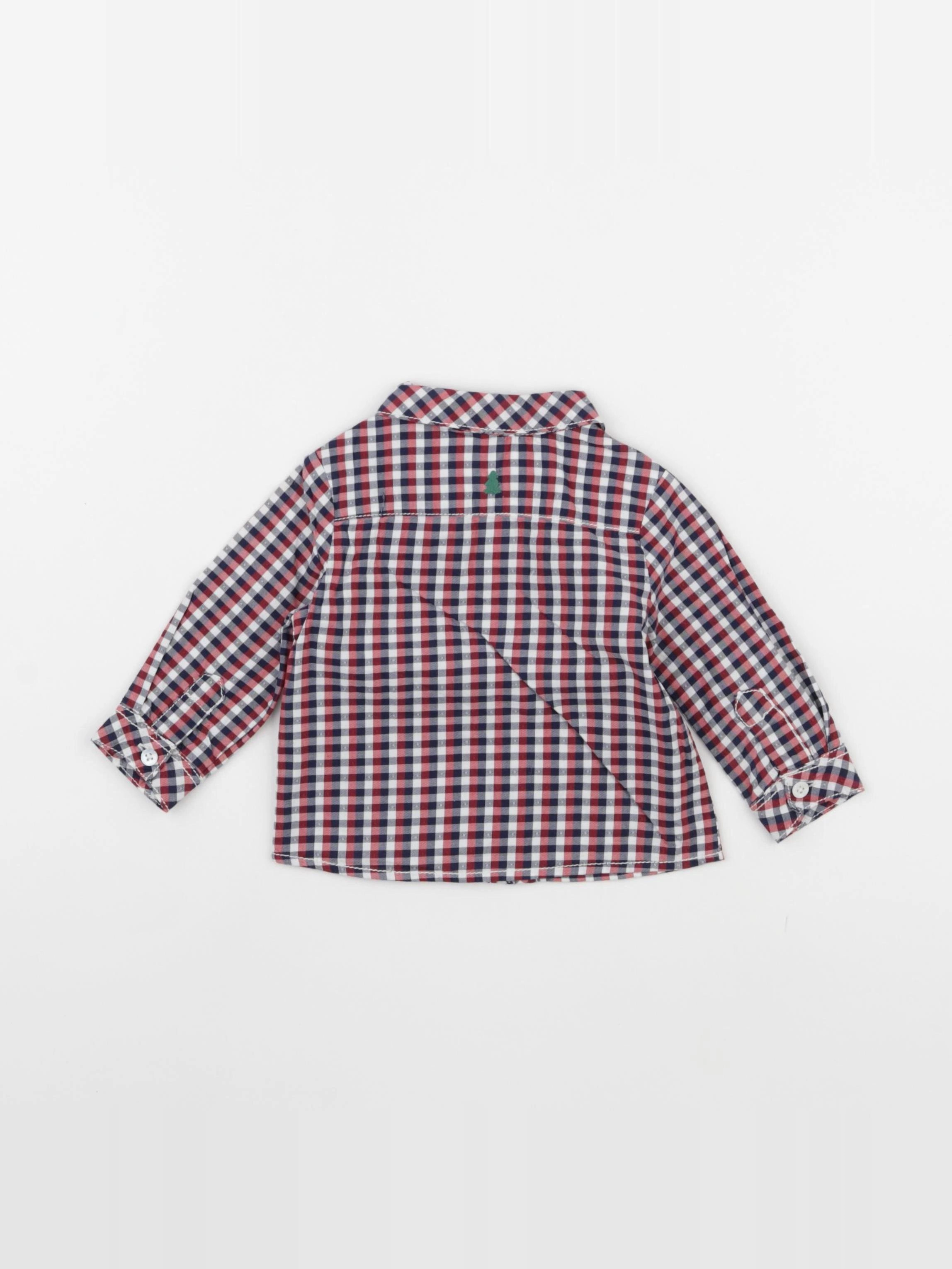 Sergent Major - chemise multicolore - 6 mois