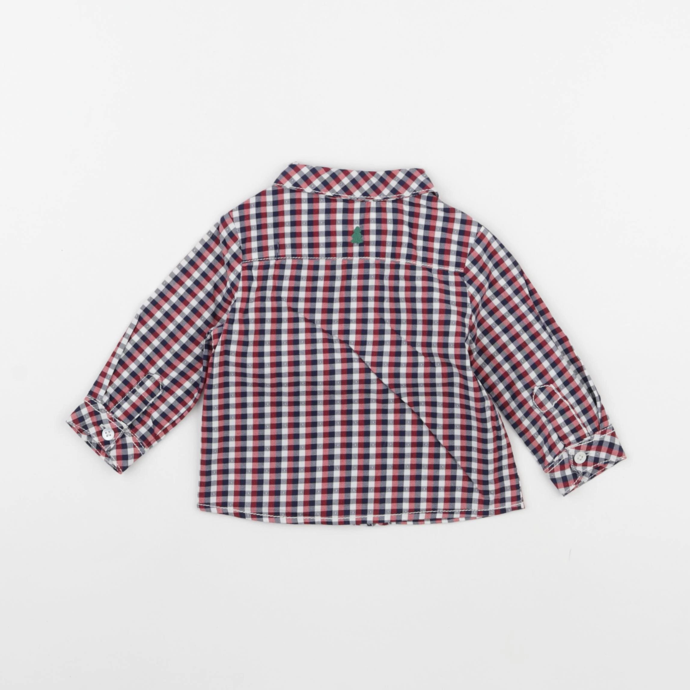 Sergent Major - chemise multicolore - 6 mois