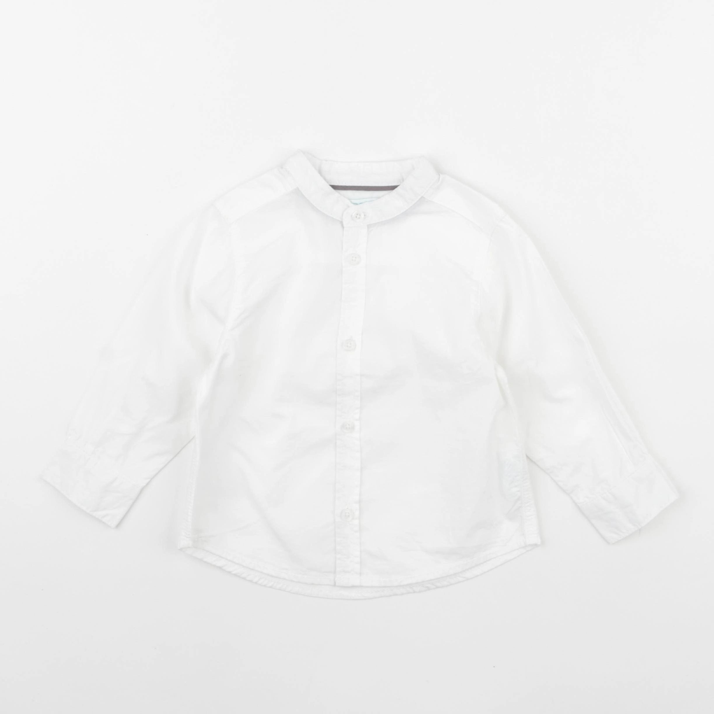 Obaïbi - chemise blanc - 18 mois