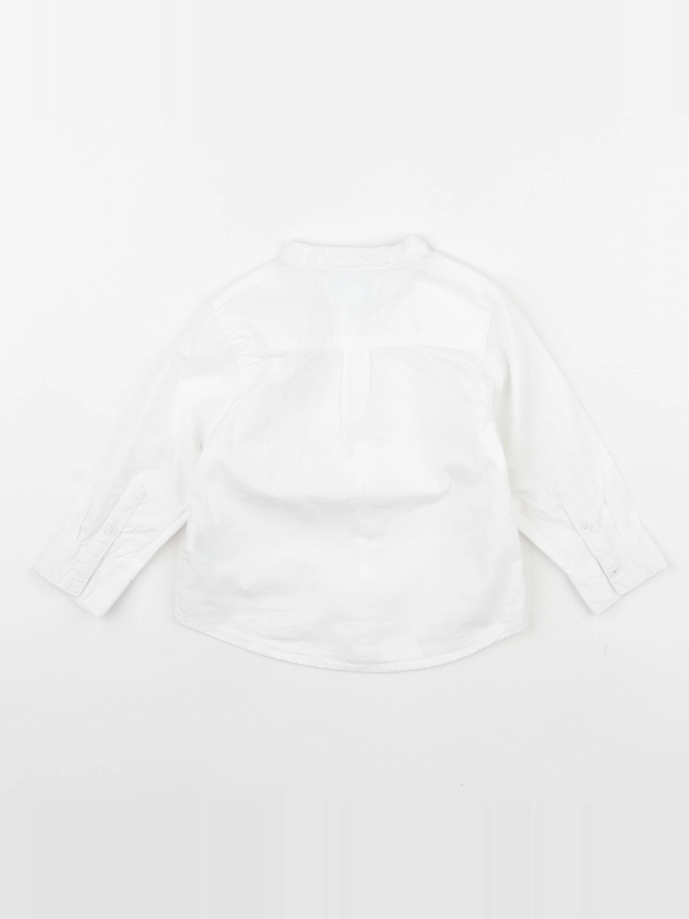 Obaïbi - chemise blanc - 18 mois
