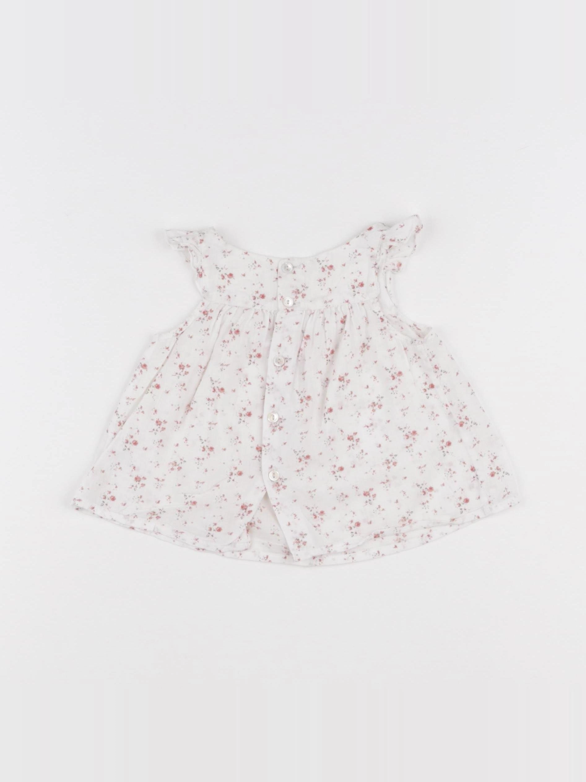 Bonpoint - blouse blanc - 3 mois