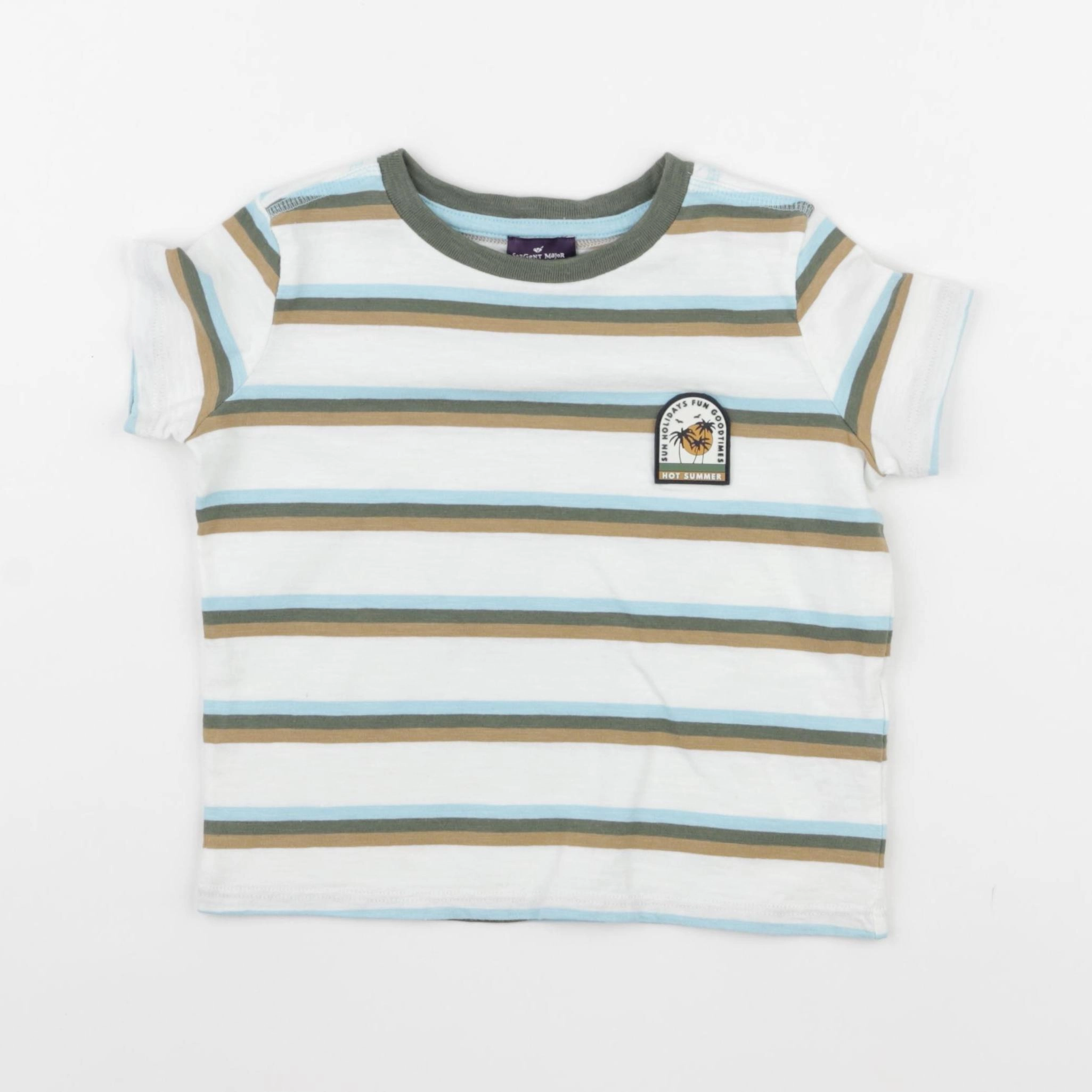 Sergent Major - tee-shirt multicolore - 3 ans