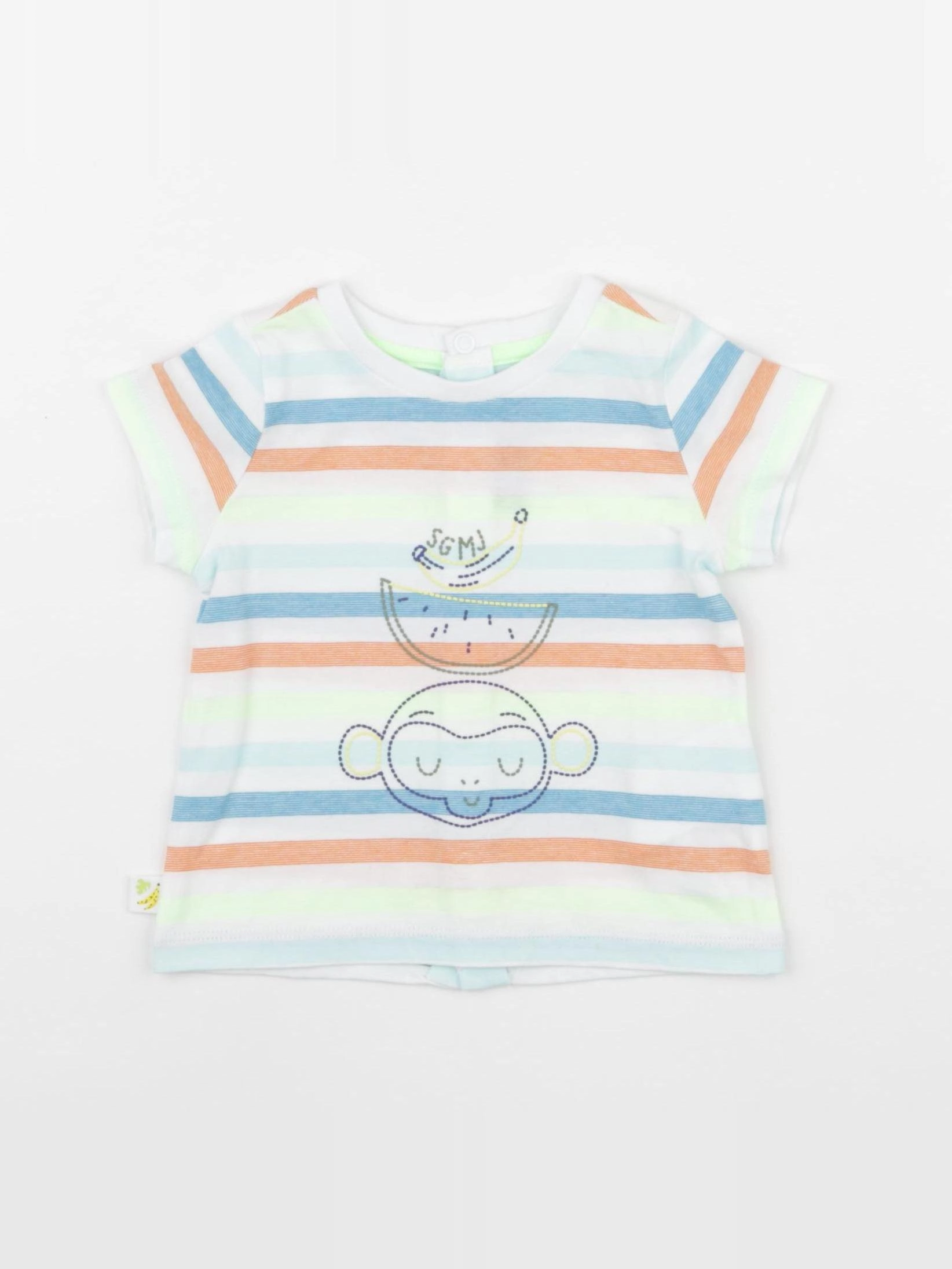 Sergent Major - tee-shirt multicolore - 6 mois