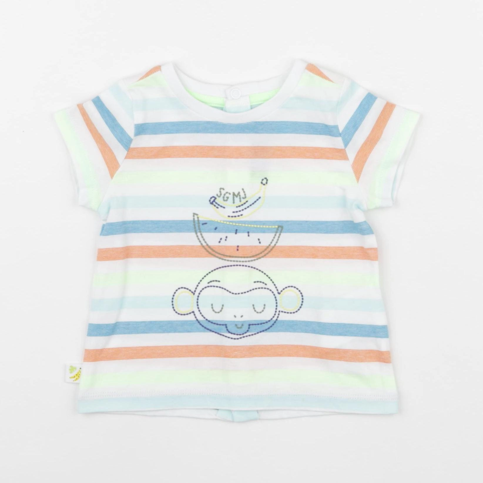 Sergent Major - tee-shirt multicolore - 6 mois
