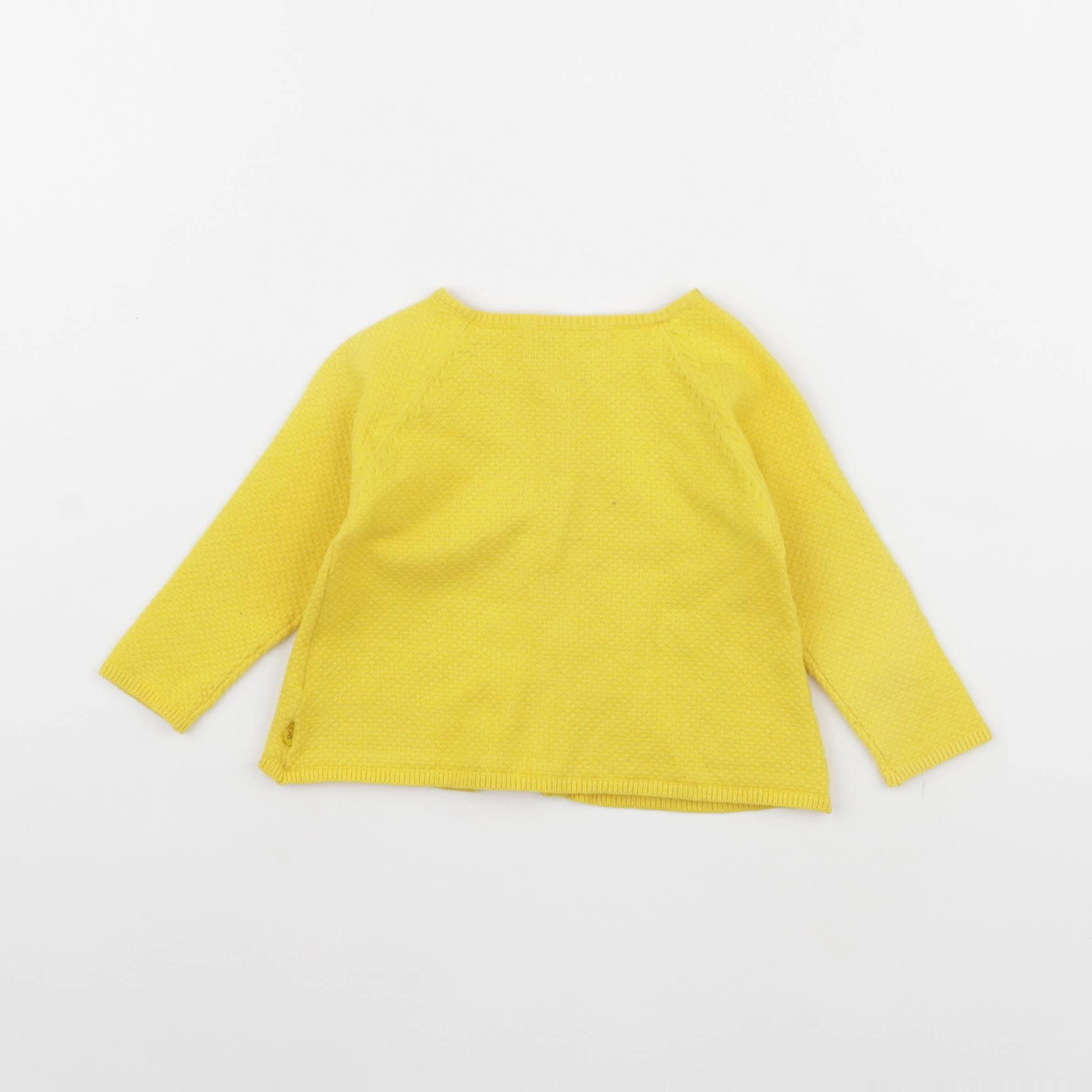 Obaïbi - gilet jaune - 6 mois
