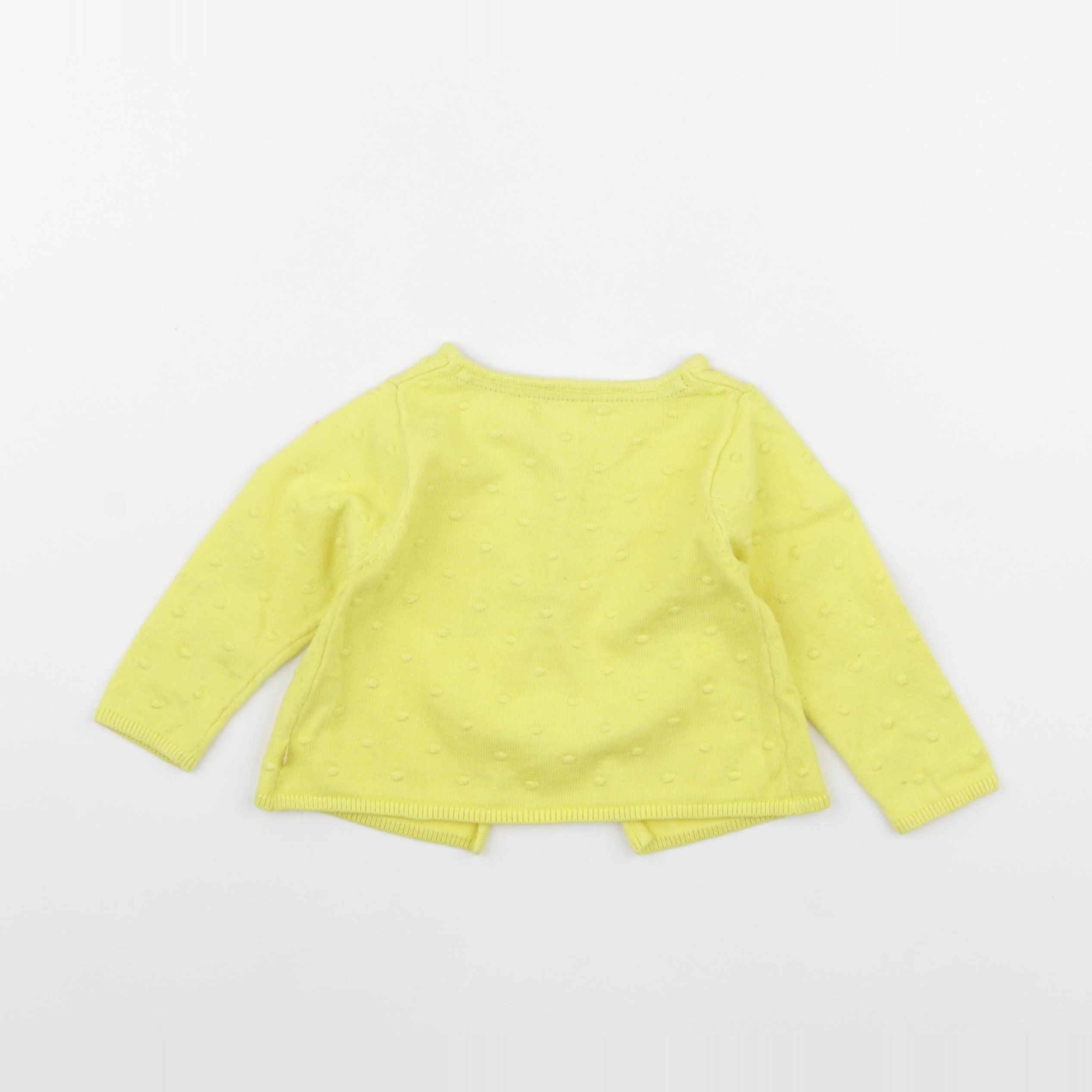 Obaïbi - gilet jaune - 9 mois
