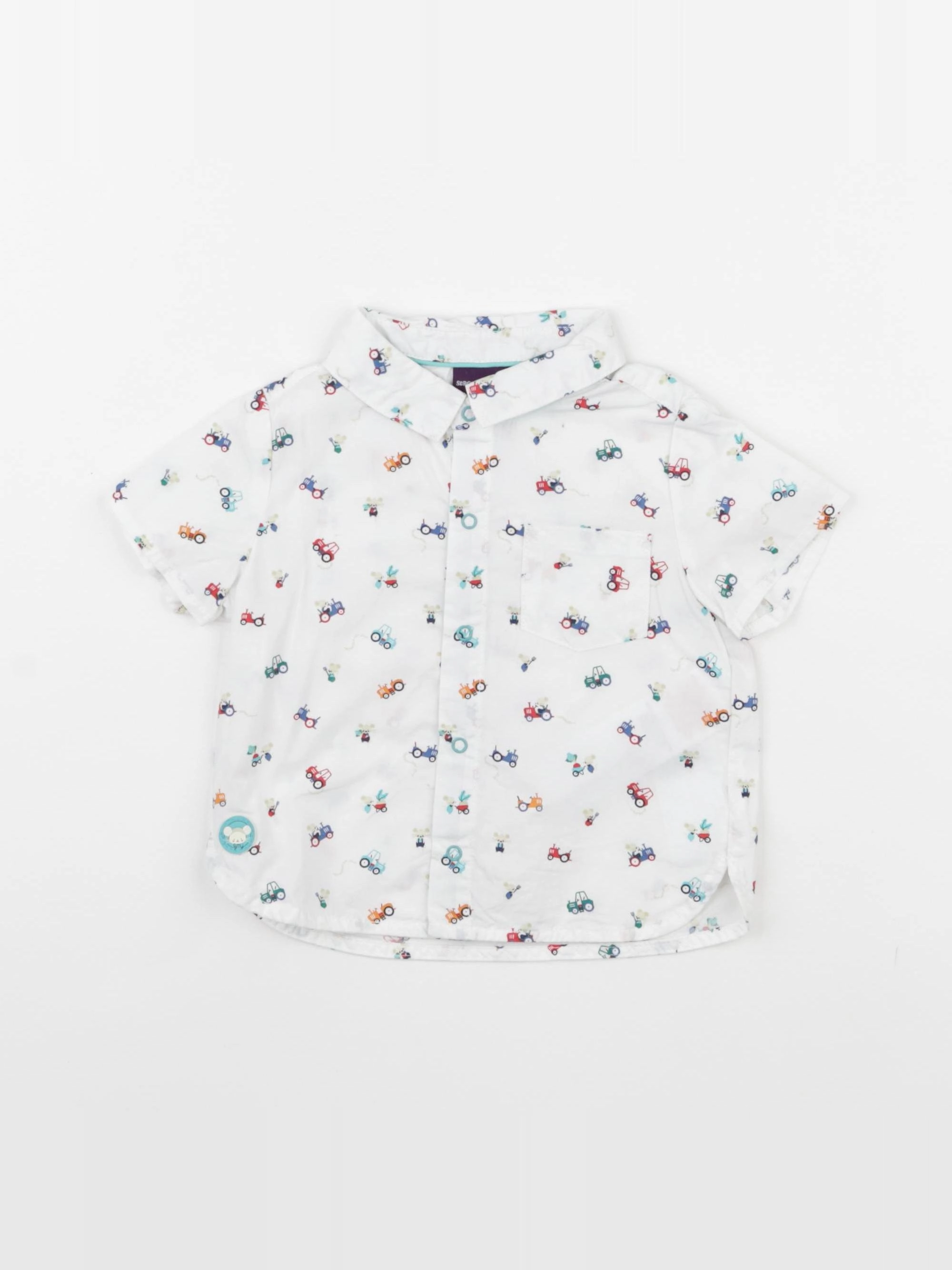 Sergent Major - chemise blanc - 12 mois