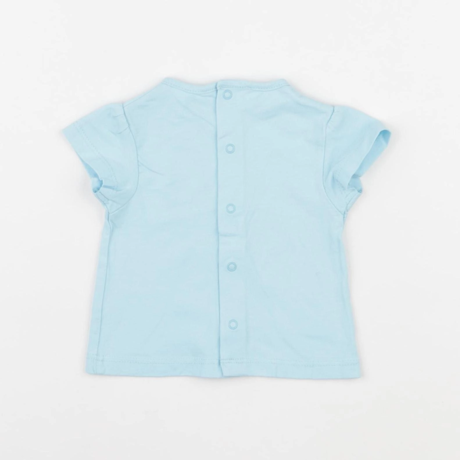 Obaïbi - tee-shirt bleu - 3 mois