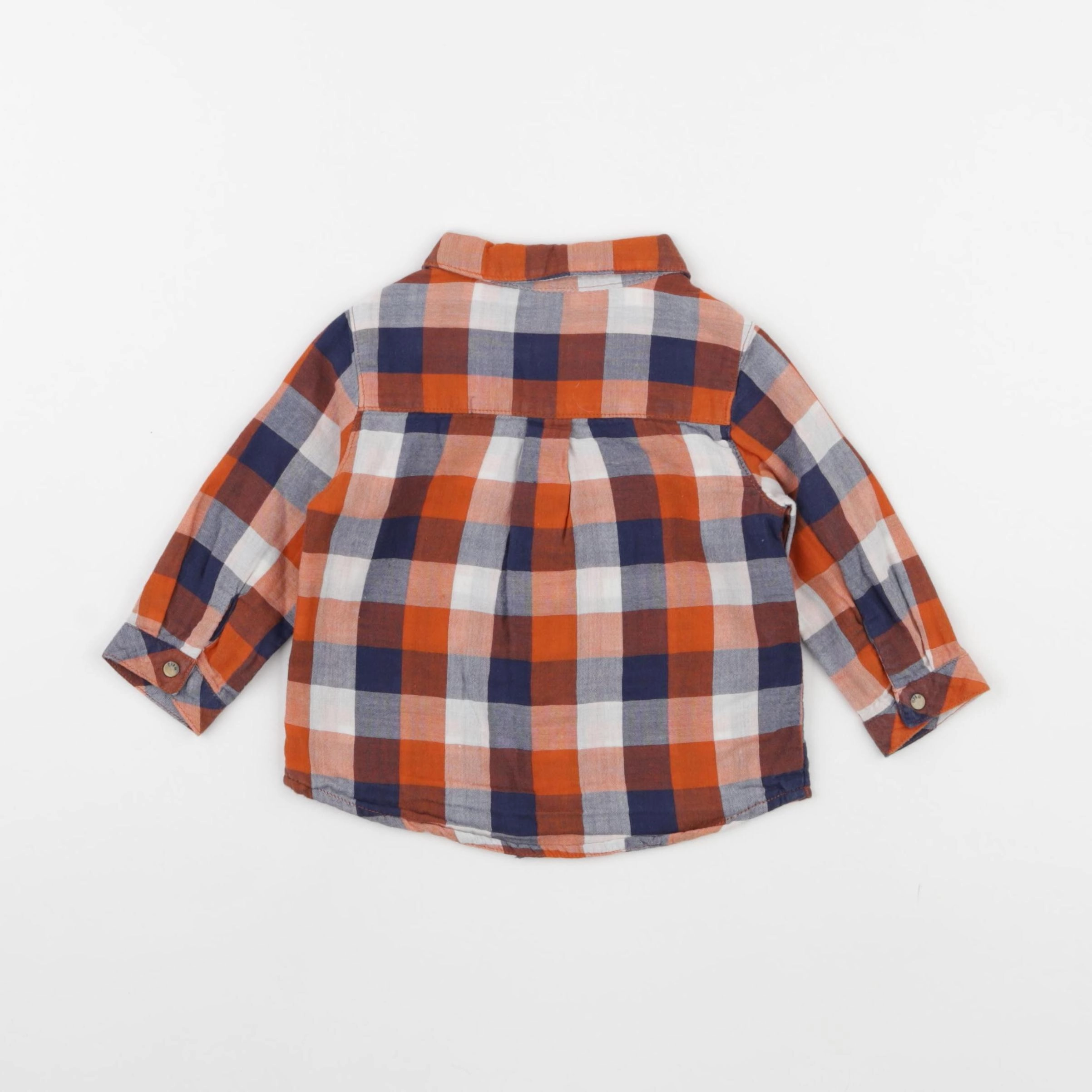 DPAM - chemise multicolore - 9 mois