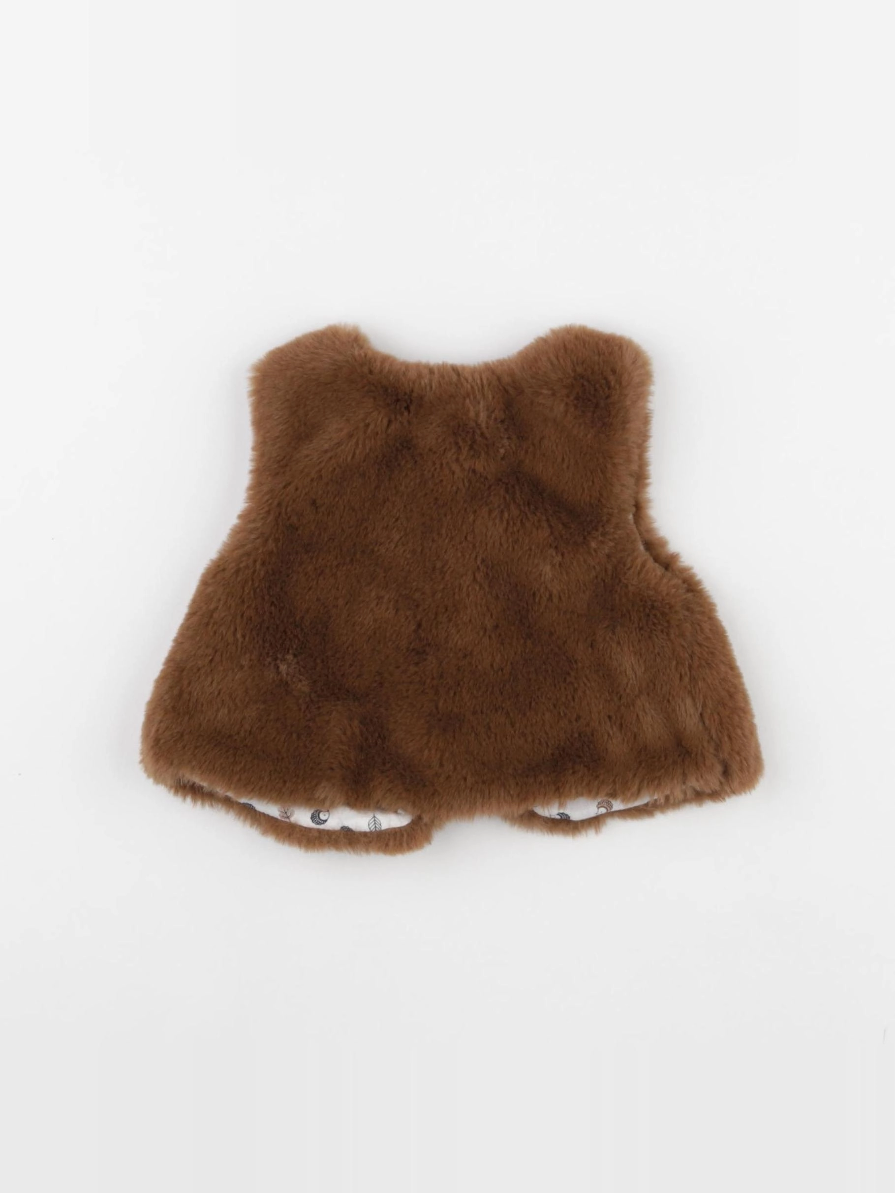 Obaïbi - gilet marron - 3 mois