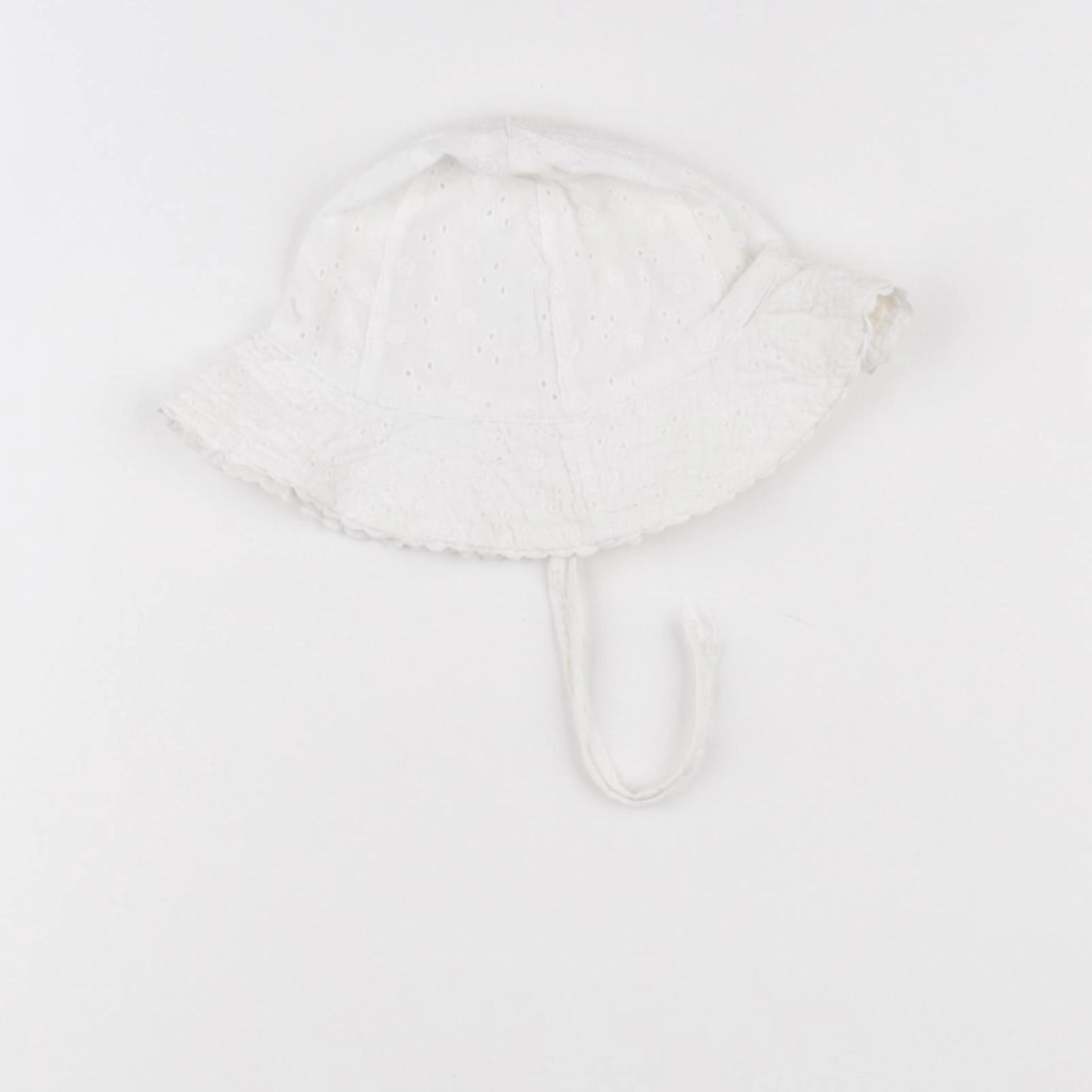 Vertbaudet - chapeau blanc - 12/18 mois