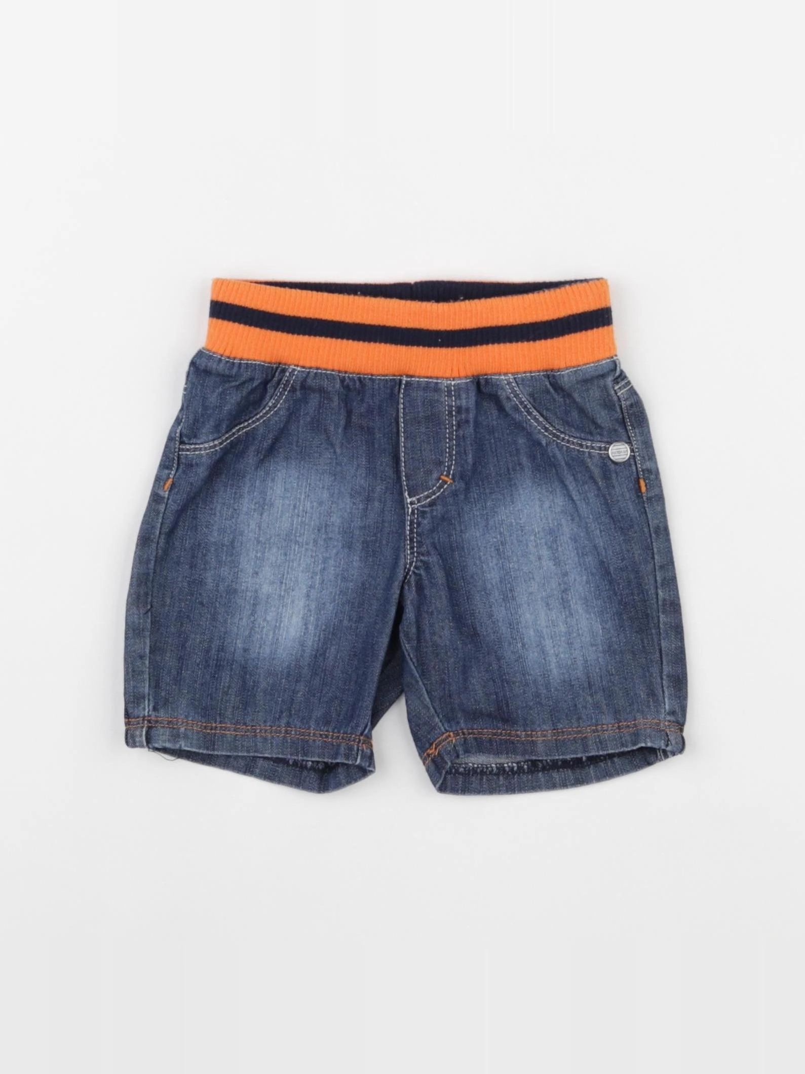 Absorba - short bleu - 6 mois