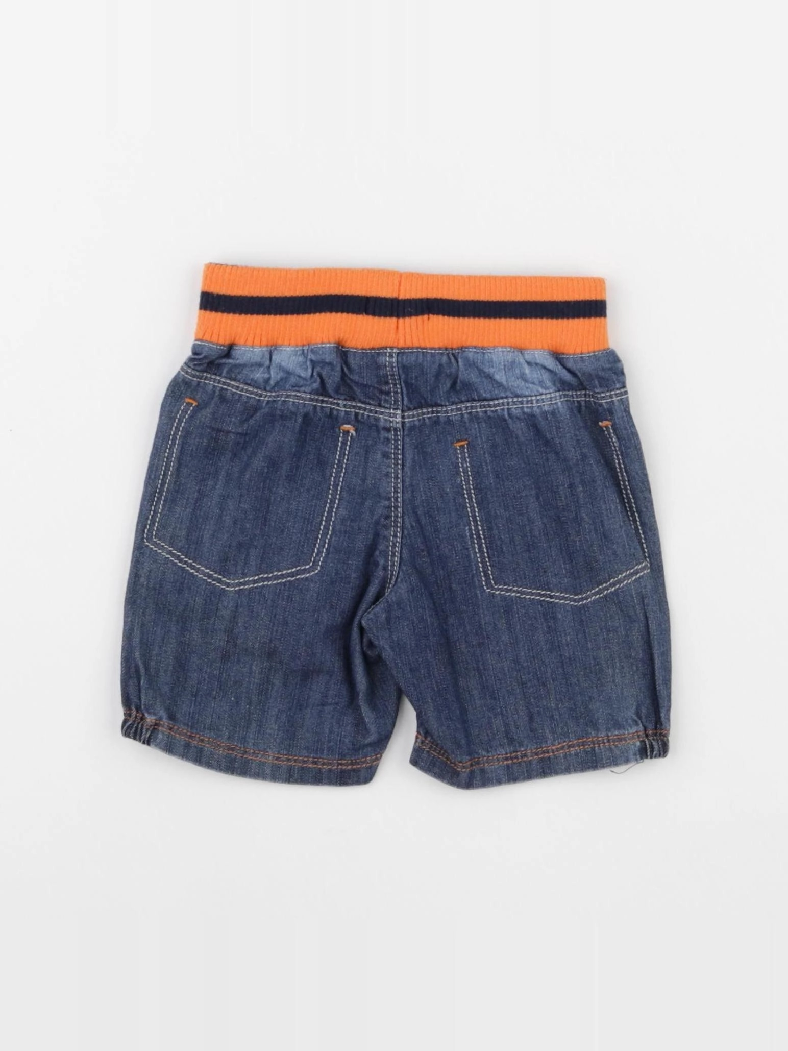 Absorba - short bleu - 6 mois